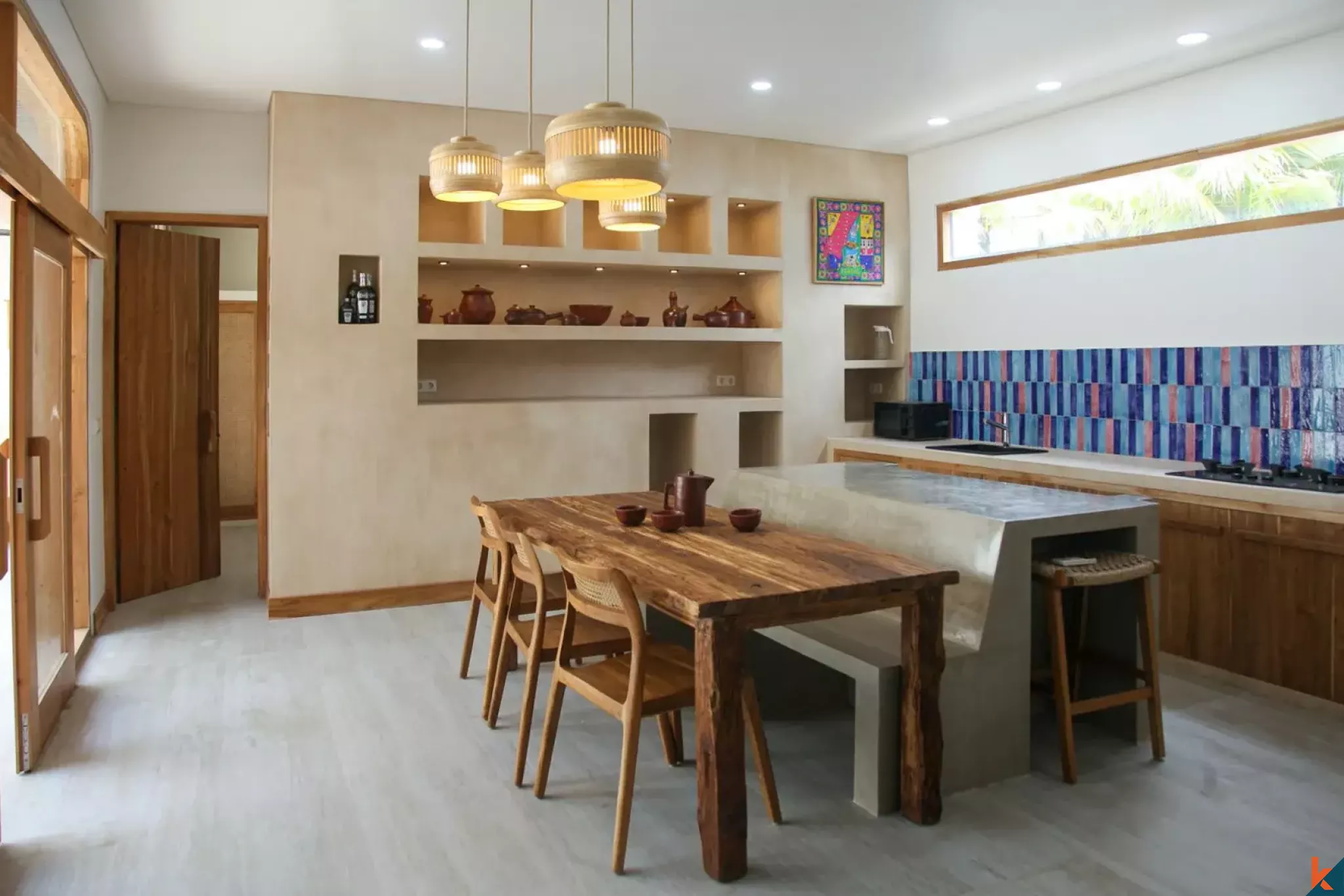 Modern Cozy Two Bedroom Villa for Lease in Kerobokan