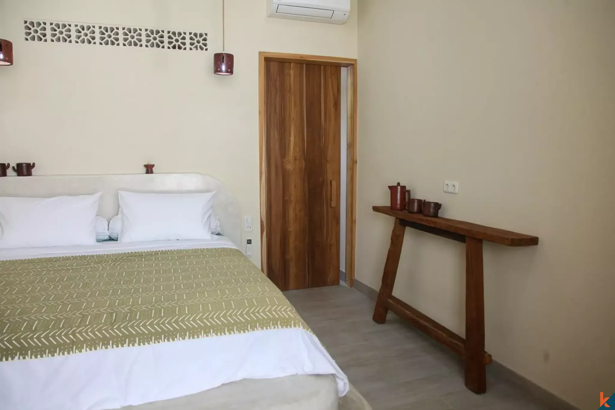 Modern Cozy Two Bedroom Villa for Lease in Kerobokan