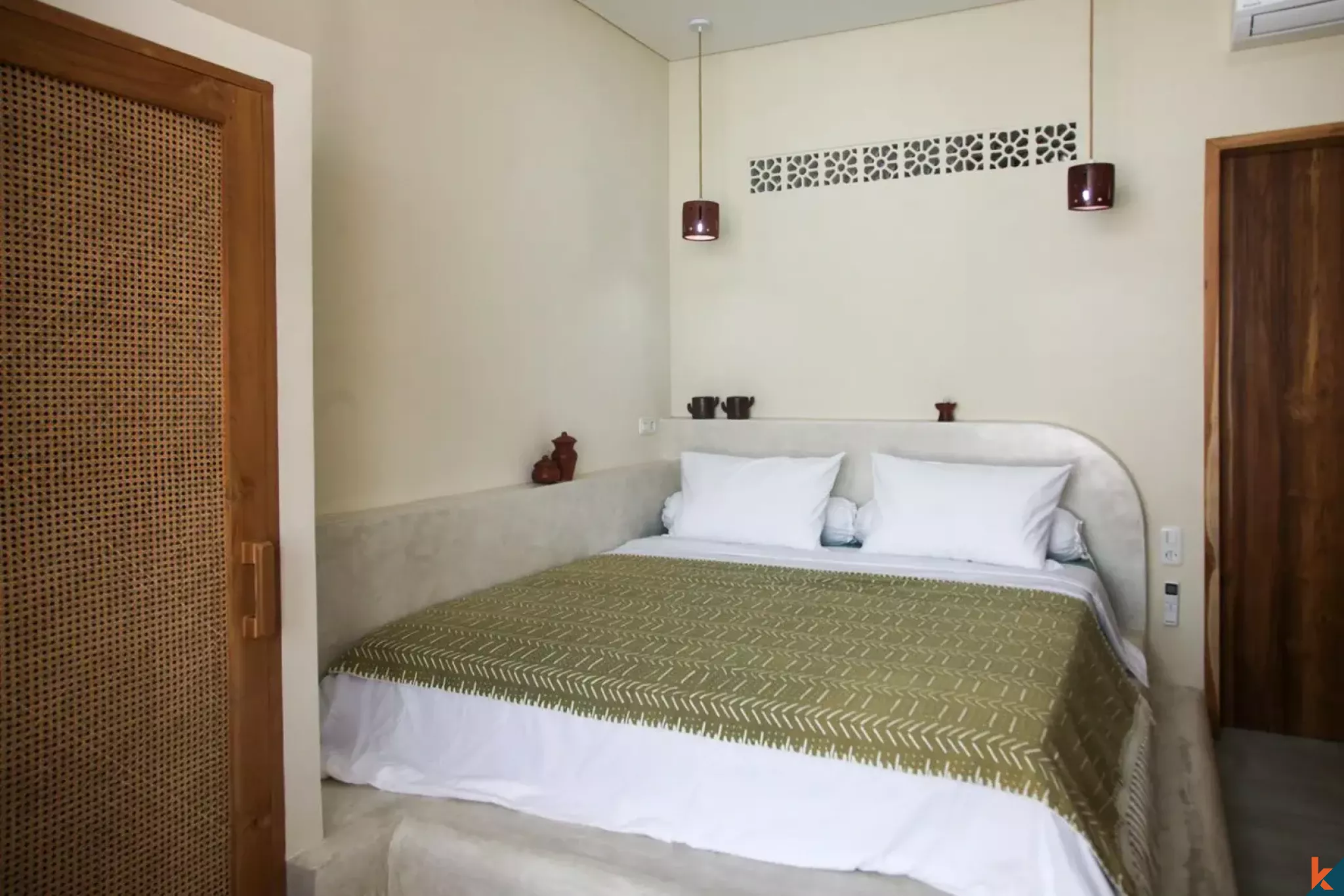 Modern Cozy Two Bedroom Villa for Lease in Kerobokan