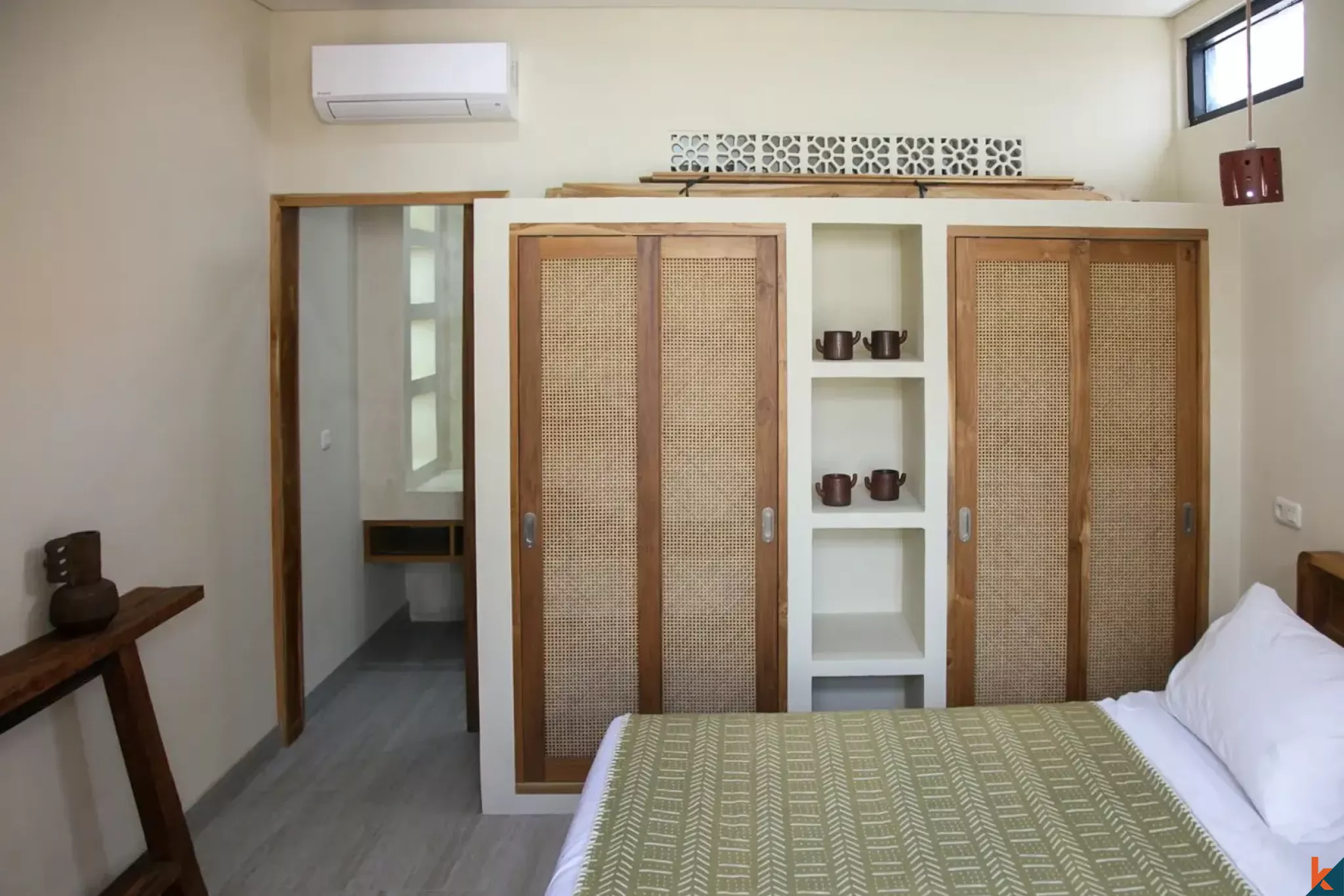 Modern Cozy Two Bedroom Villa for Lease in Kerobokan