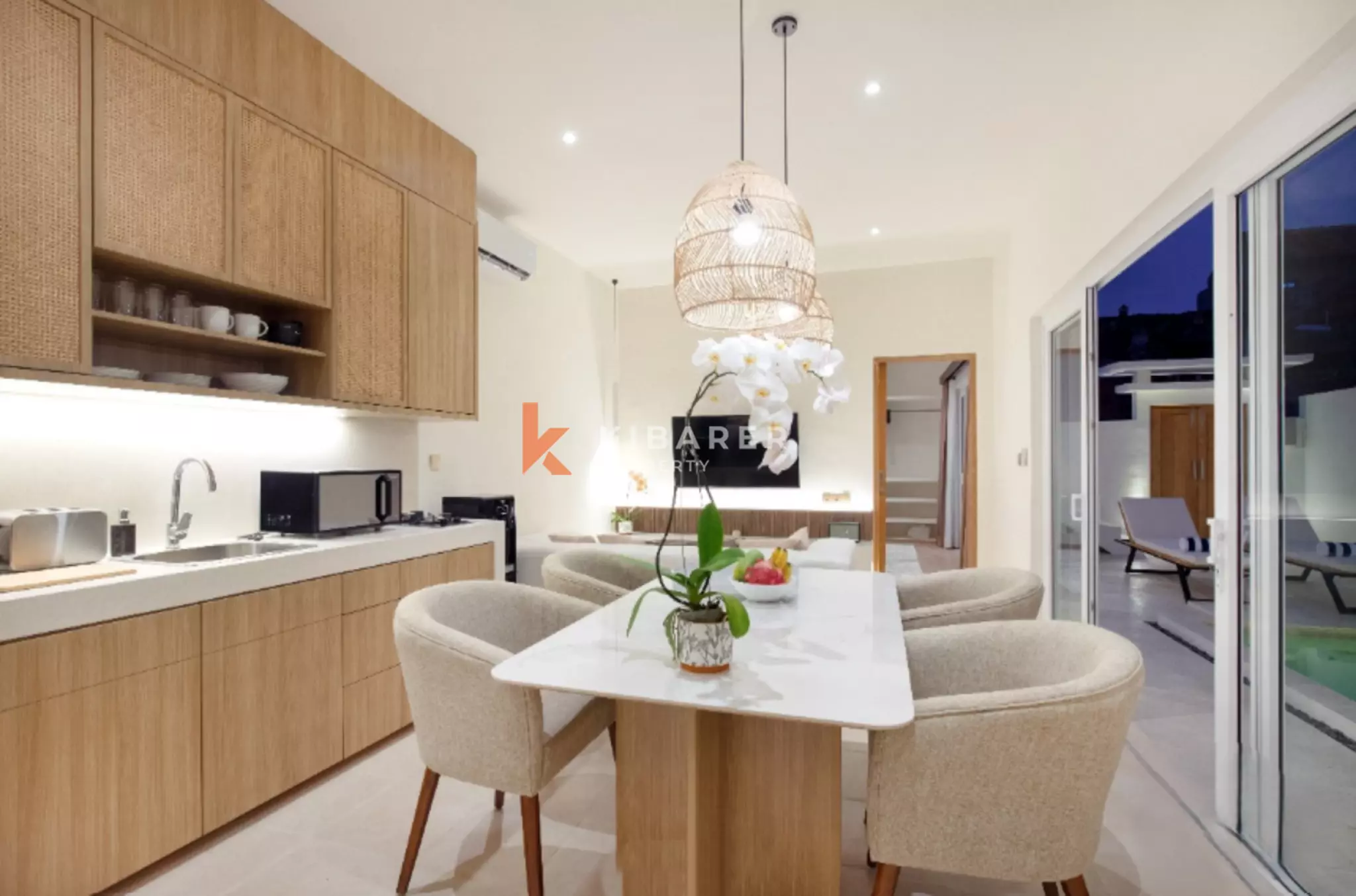 Walkable Berawa Living - Modern Three Bedroom Enclosed Villa