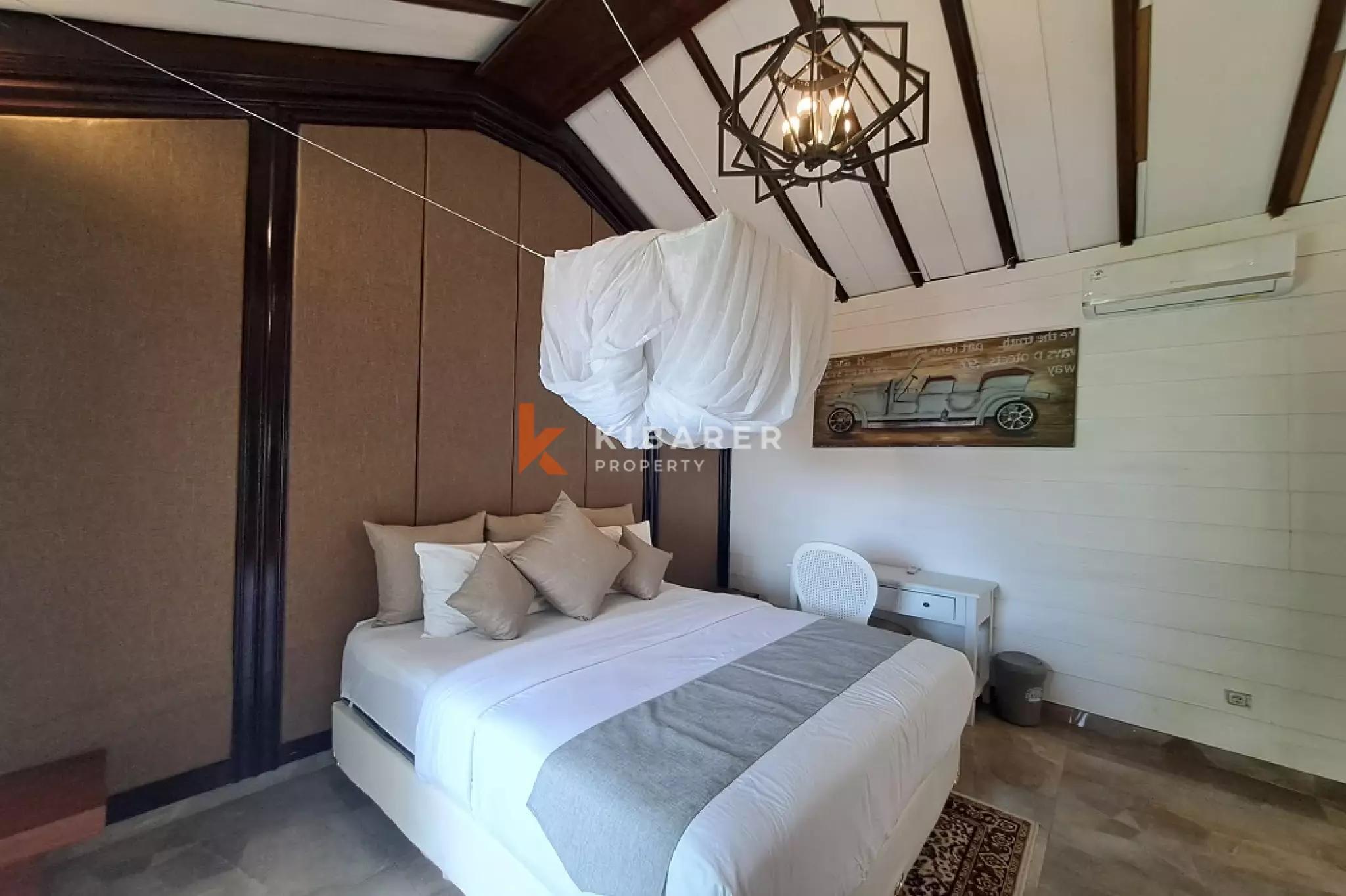 Villa chaleureuse de trois chambres dans un quartier stratégique de Berawa