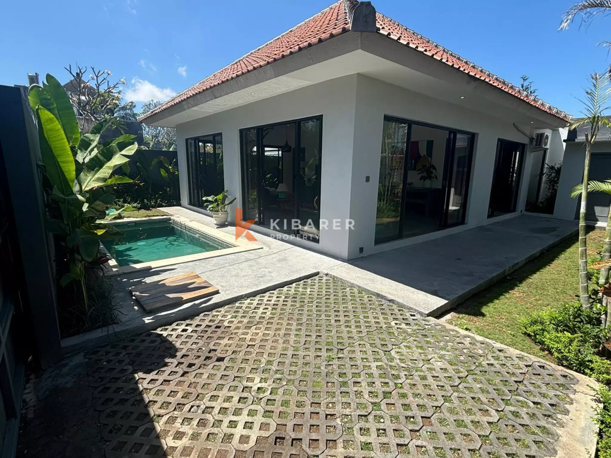 Escapade minimaliste à Kerobokan - Villa privée de deux chambres