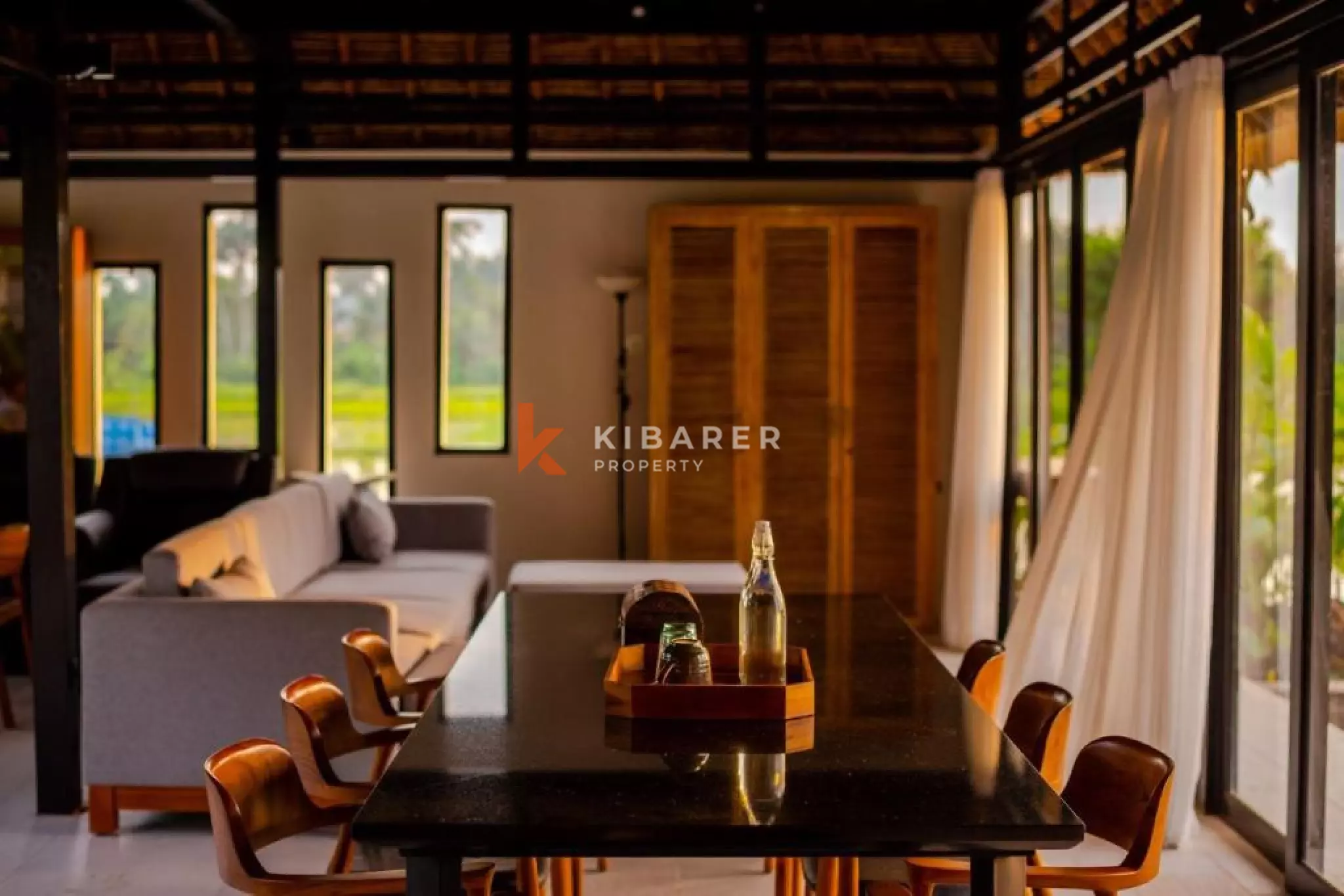 Modern Living in Nature Four Bedroom Villa in Ubud