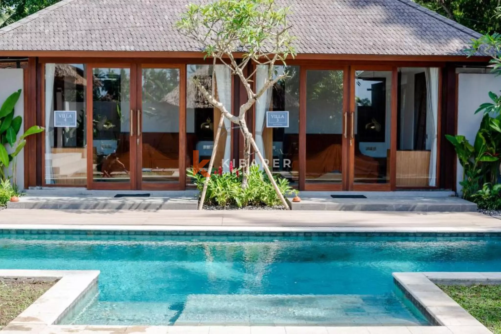 Modern Living in Nature Four Bedroom Villa in Ubud