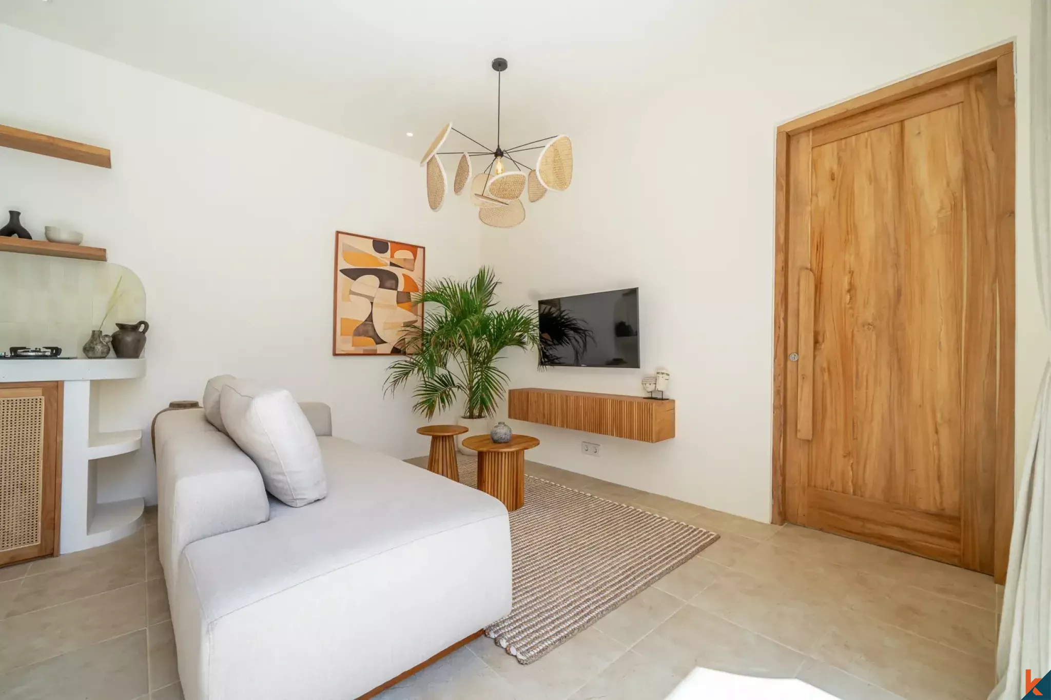 Brand new two bedroom leasehold Mediterranean style villa in Melasti