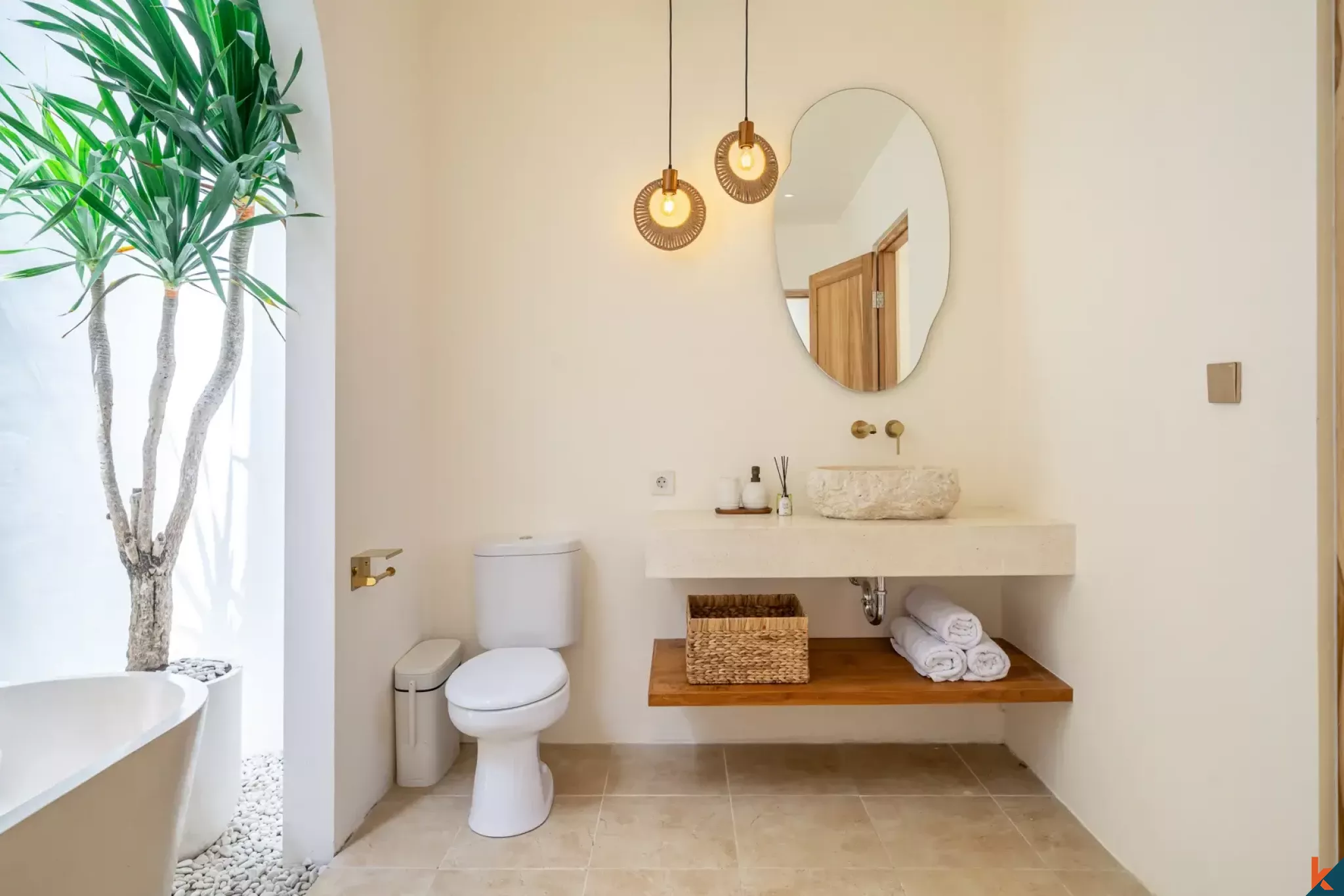 Brand new two bedroom leasehold Mediterranean style villa in Melasti