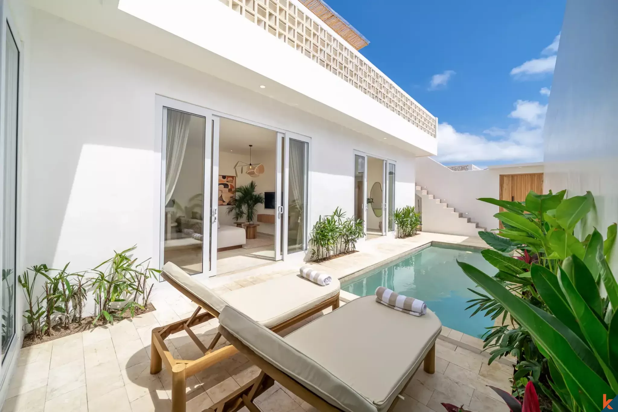 Brand new two bedroom leasehold Mediterranean style villa in Melasti