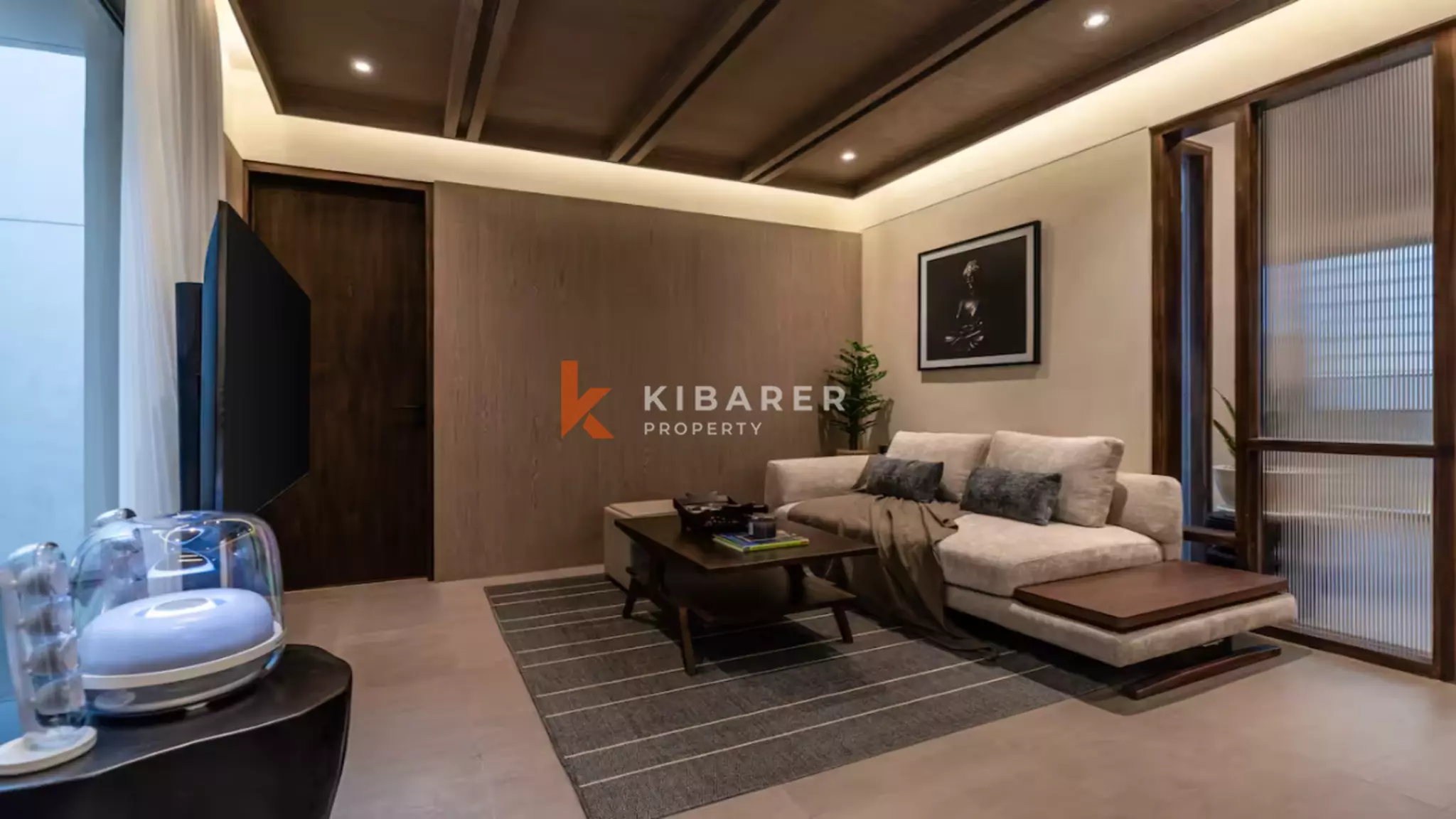 Élégante villa balinaise de trois chambres à Ungasan, style Japandi