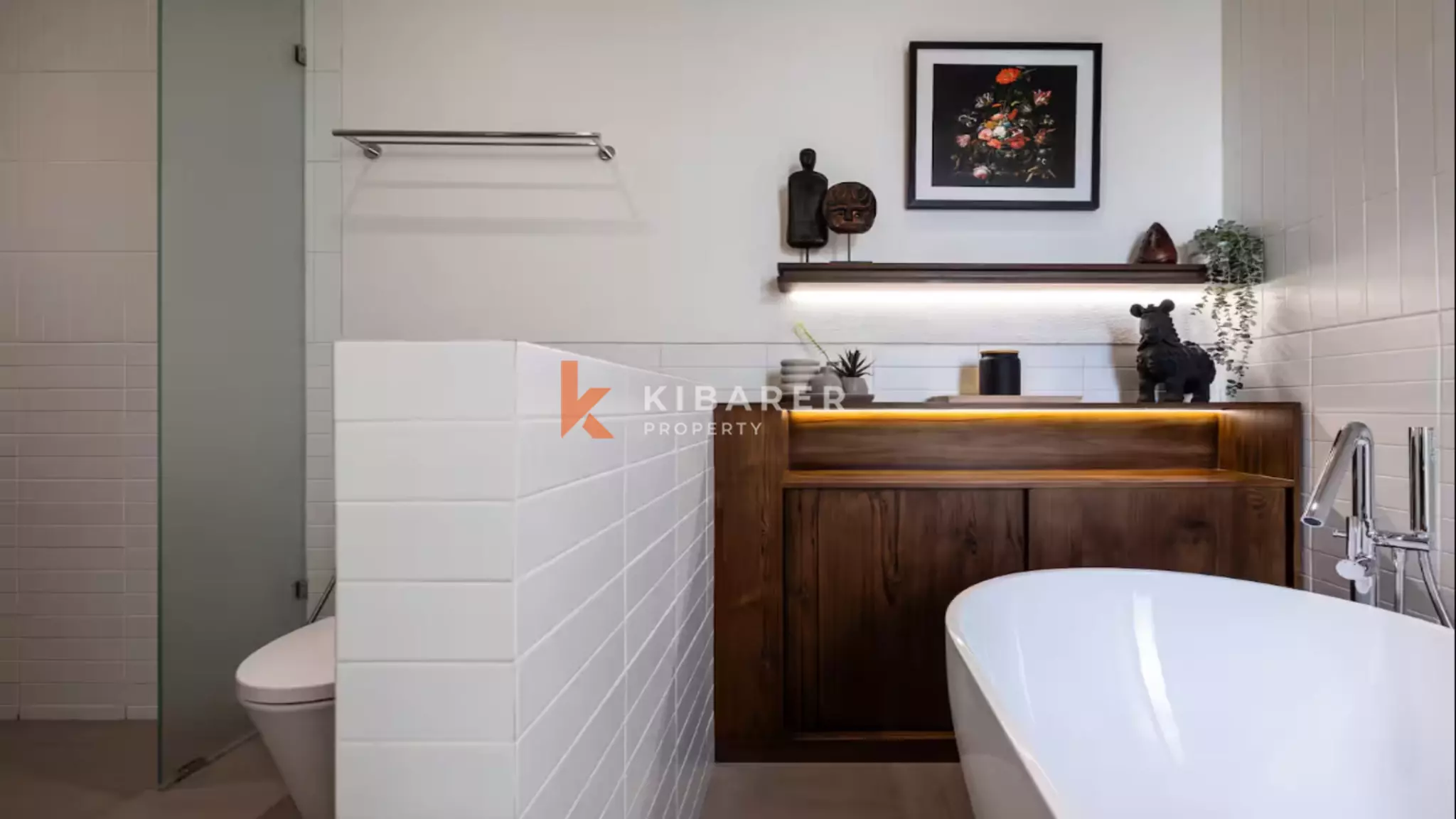 Élégante villa balinaise de trois chambres à Ungasan, style Japandi