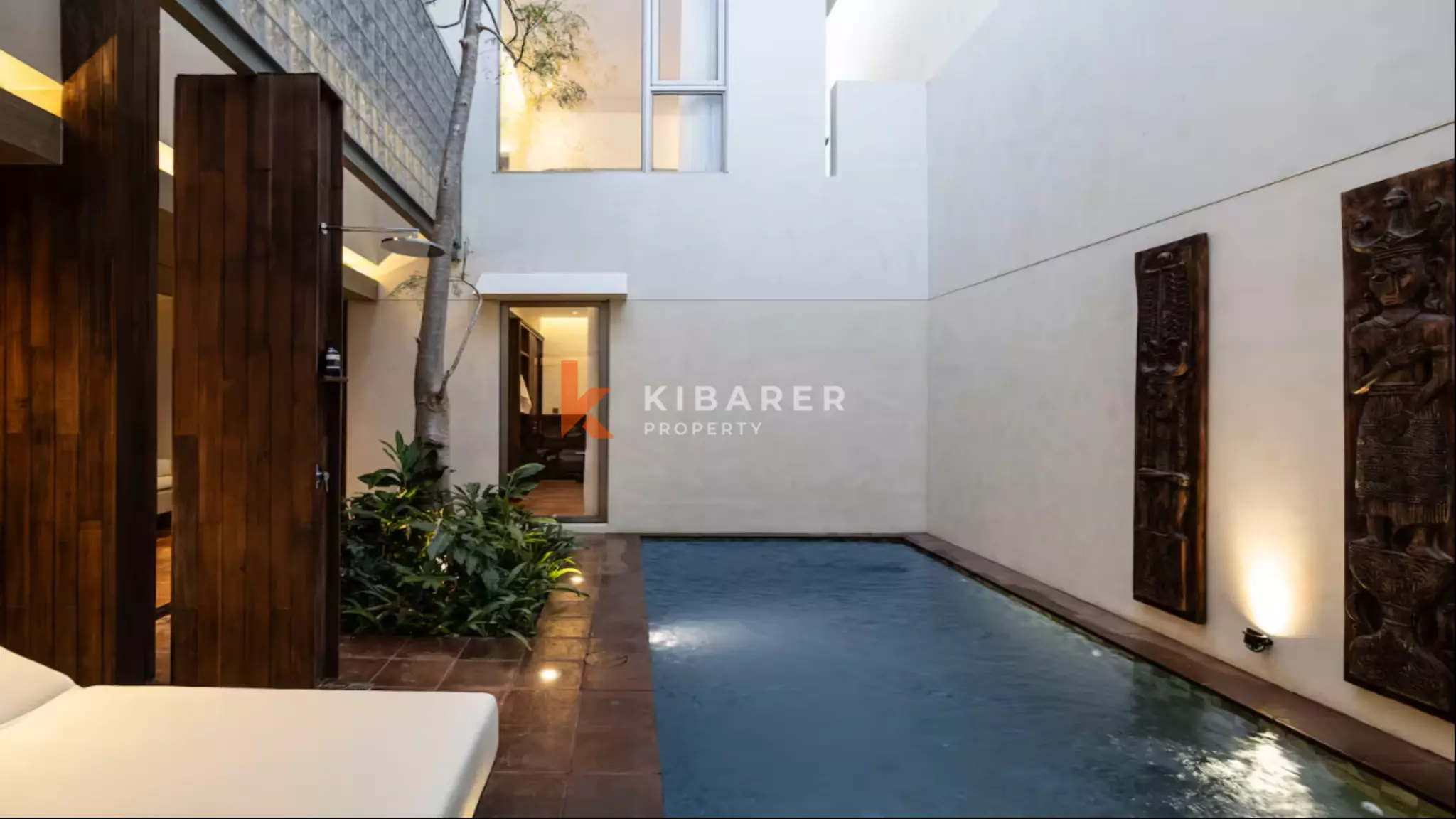 Élégante villa balinaise de trois chambres à Ungasan, style Japandi