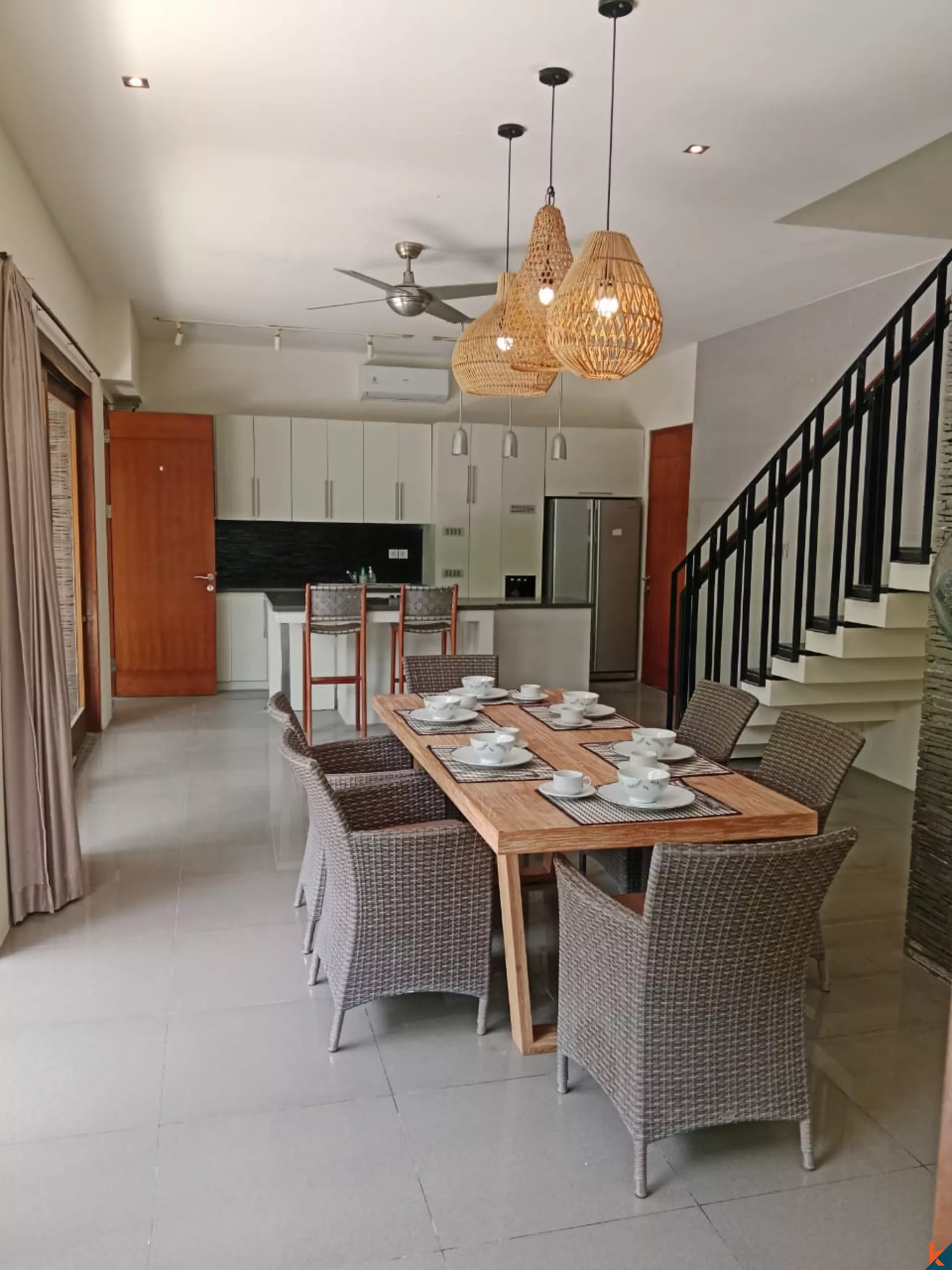 Charming 3+1 Bedroom Tropical Villa with Private Pool in Tibubeneng