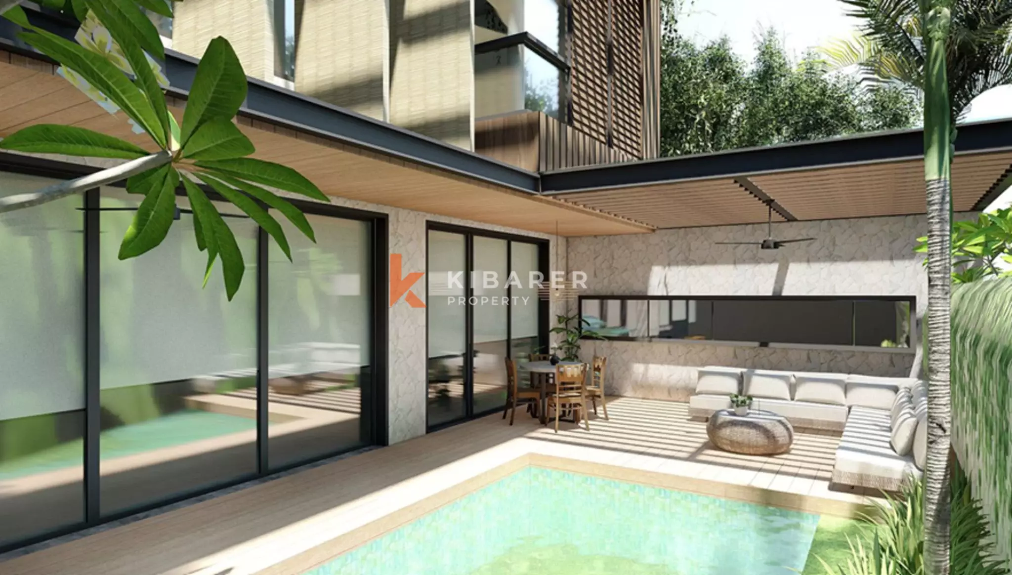 Elegant New Four Bedroom Tropical Villa in Berawa (Ready on 22nd December 2025)