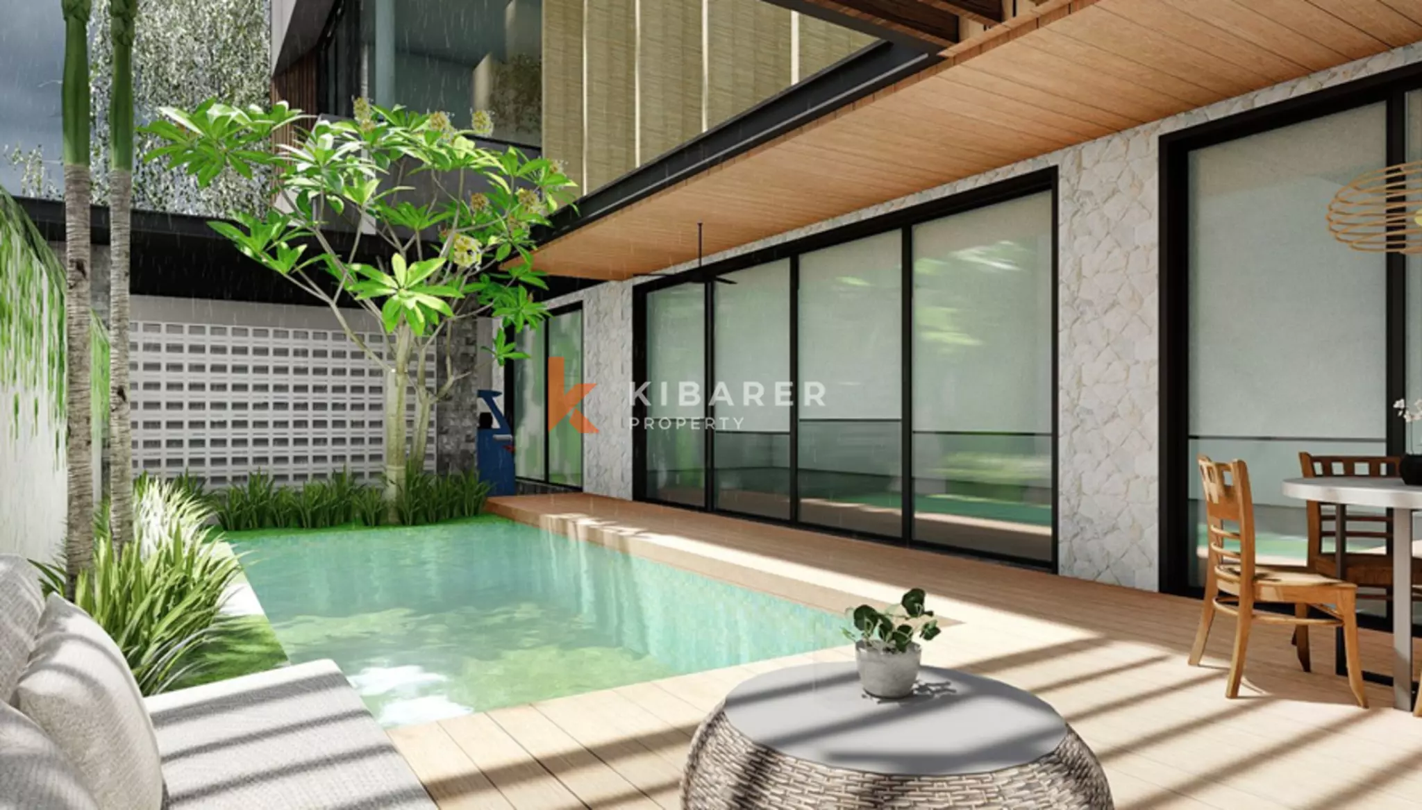 Elegant New Four Bedroom Tropical Villa in Berawa (Ready on 22nd December 2025)