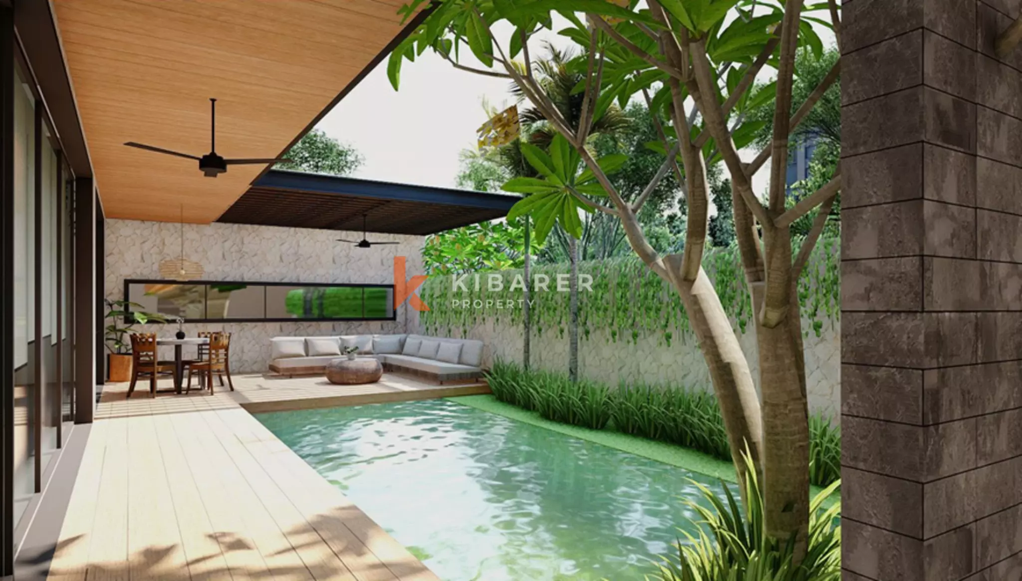 Elegant New Four Bedroom Tropical Villa in Berawa (Ready on 22nd December 2025)