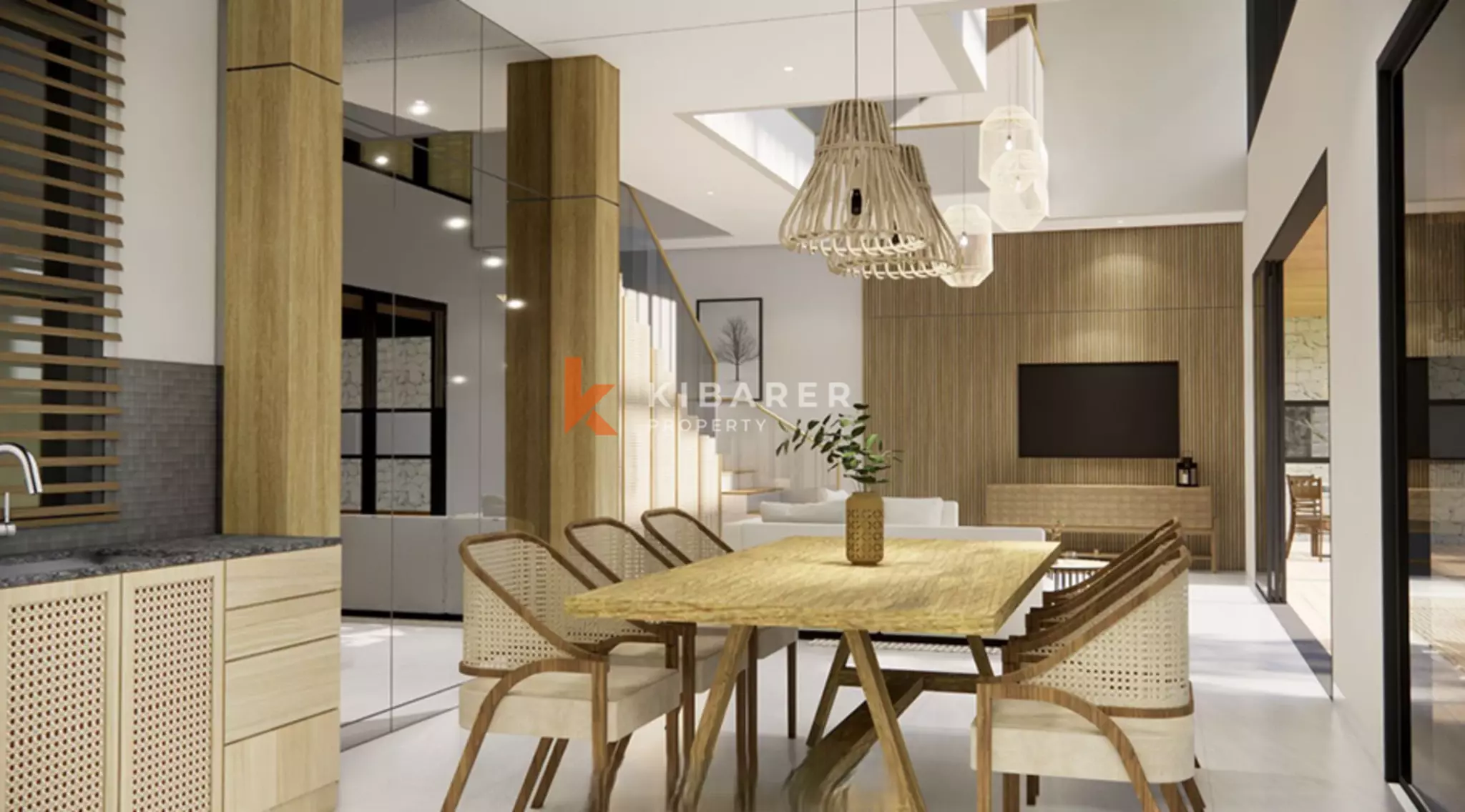 Elegant New Four Bedroom Tropical Villa in Berawa (Ready on 22nd December 2025)