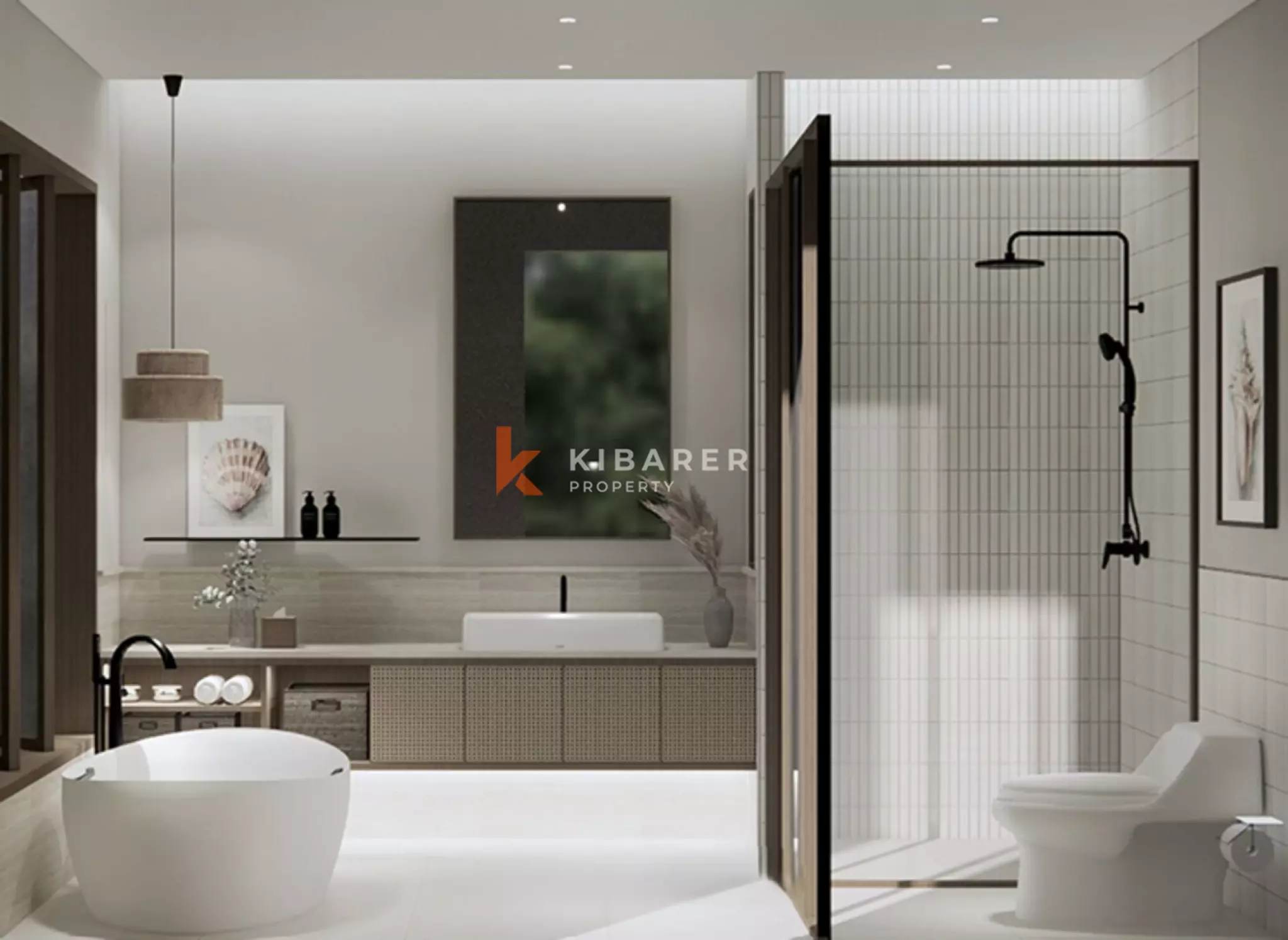 Elegant New Four Bedroom Tropical Villa in Berawa (Ready on 22nd December 2025)