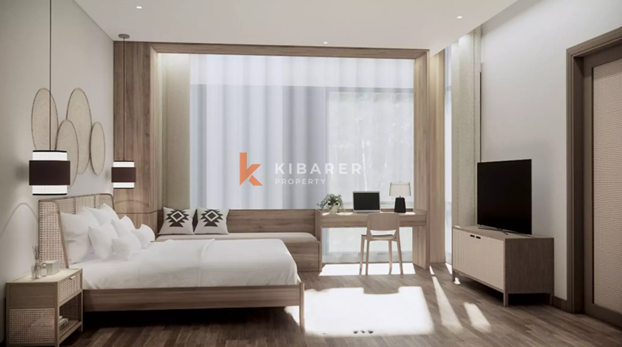 Elegant New Four Bedroom Tropical Villa in Berawa (Ready on 22nd December 2025)