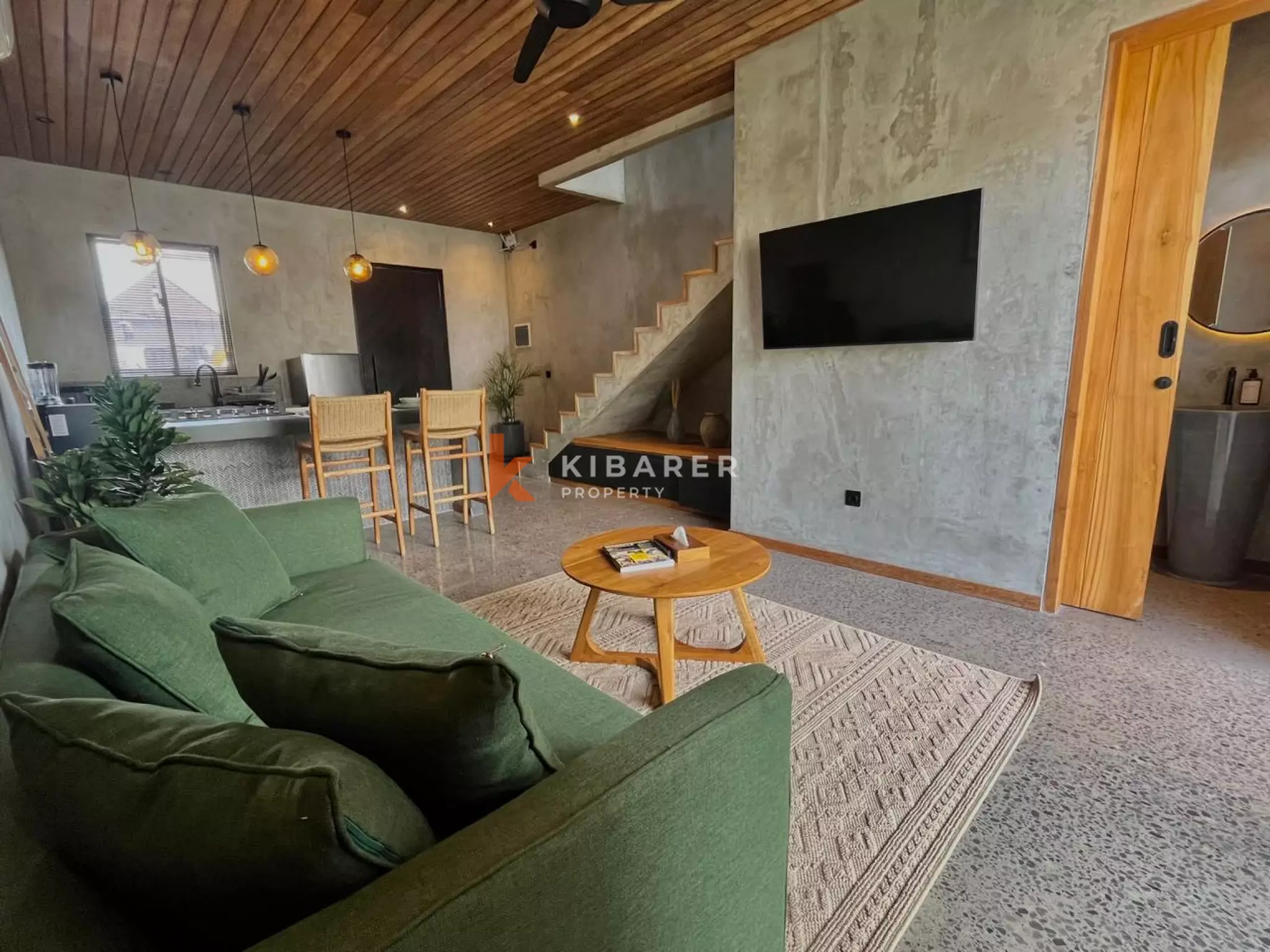 Modern Loft-Style One Bedroom  Townhouse in Strategic Canggu