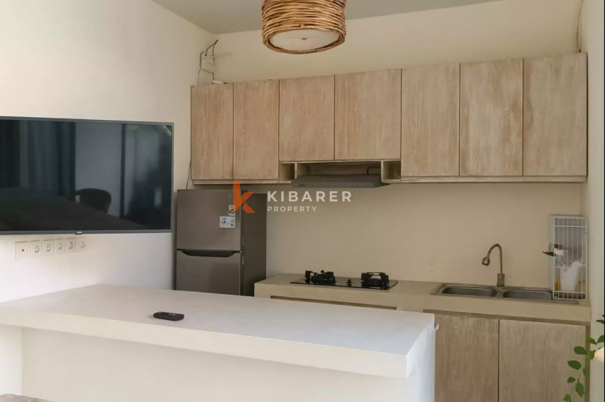 Comfortable Enclosed-Living Two-Bedroom Villa in Canggu