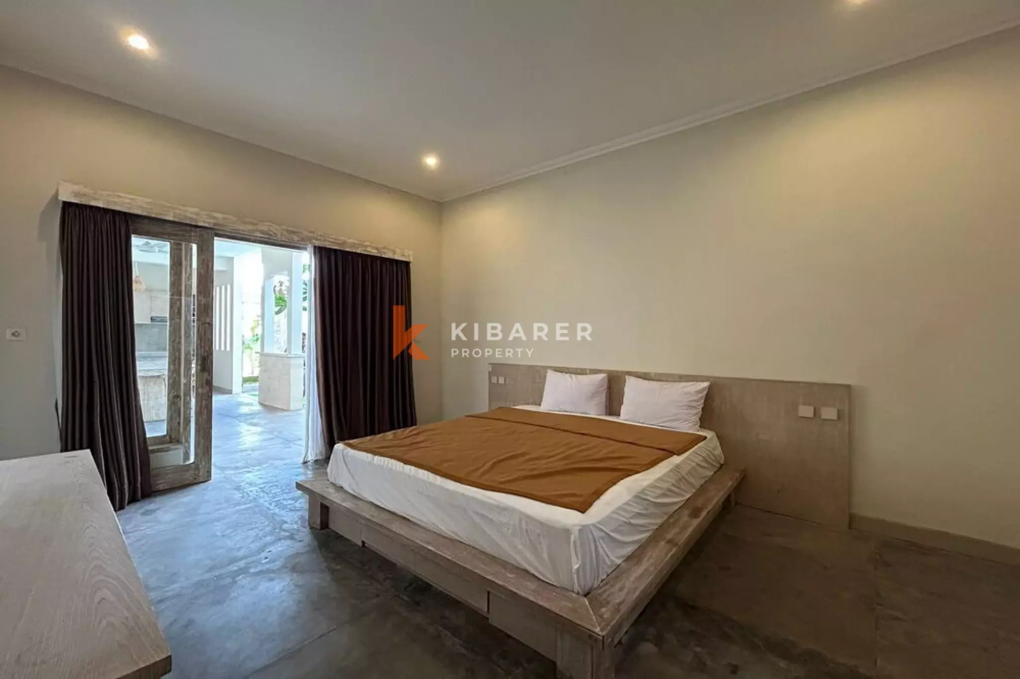 Comfortable Enclosed-Living Two-Bedroom Villa in Canggu