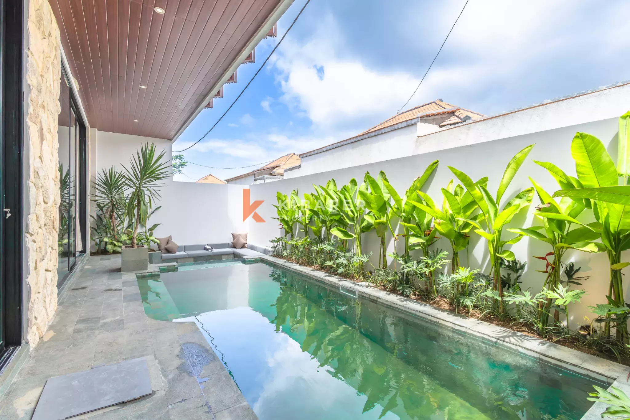 Cemagi Modern Living - Villa Dua Kamar Tidur yang Baru Selesai Dibangun