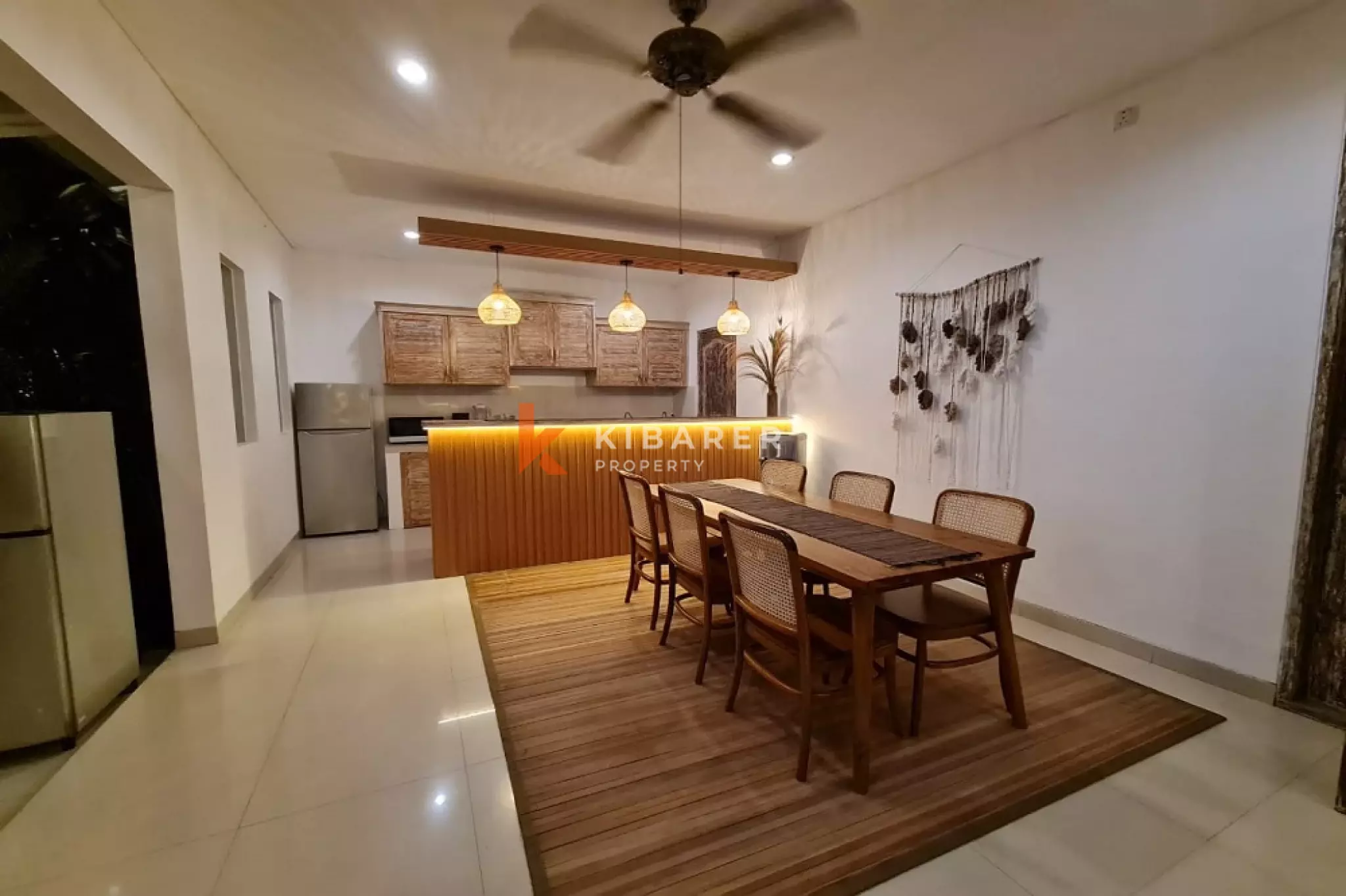 Newly Renovated Three-Bedrooms Open Living Villa in Berawa