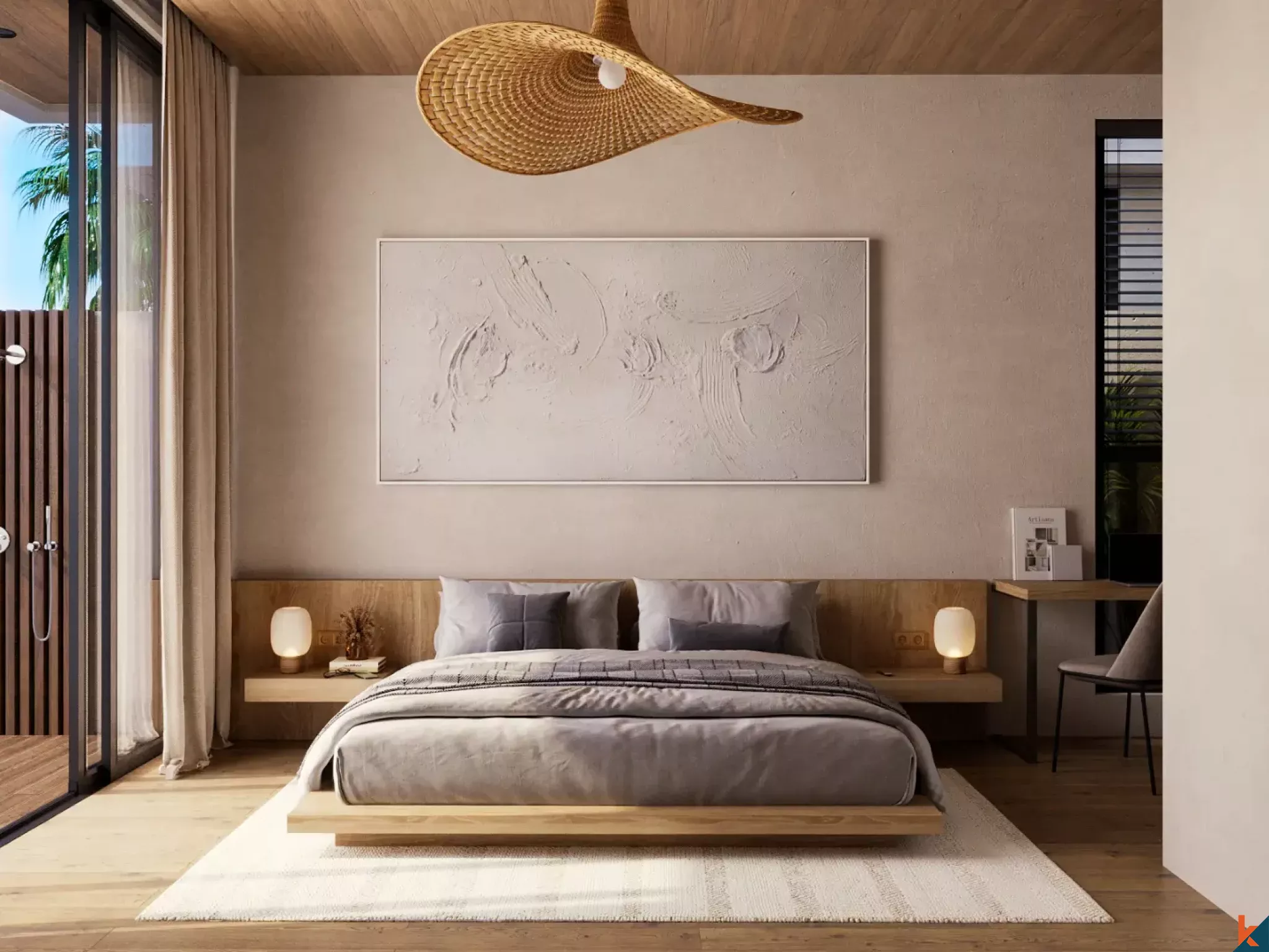 Great investment three bedroom leasehold villa in serene location of Ubud