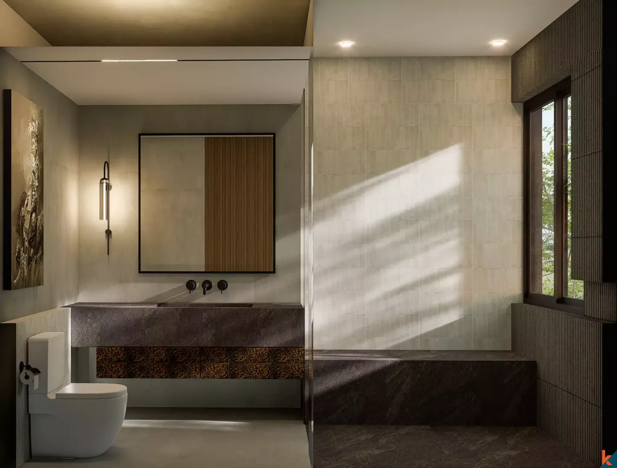 Propriété à louer de deux chambres avec vue sur les rizières à Ubud (livré en août 2026)