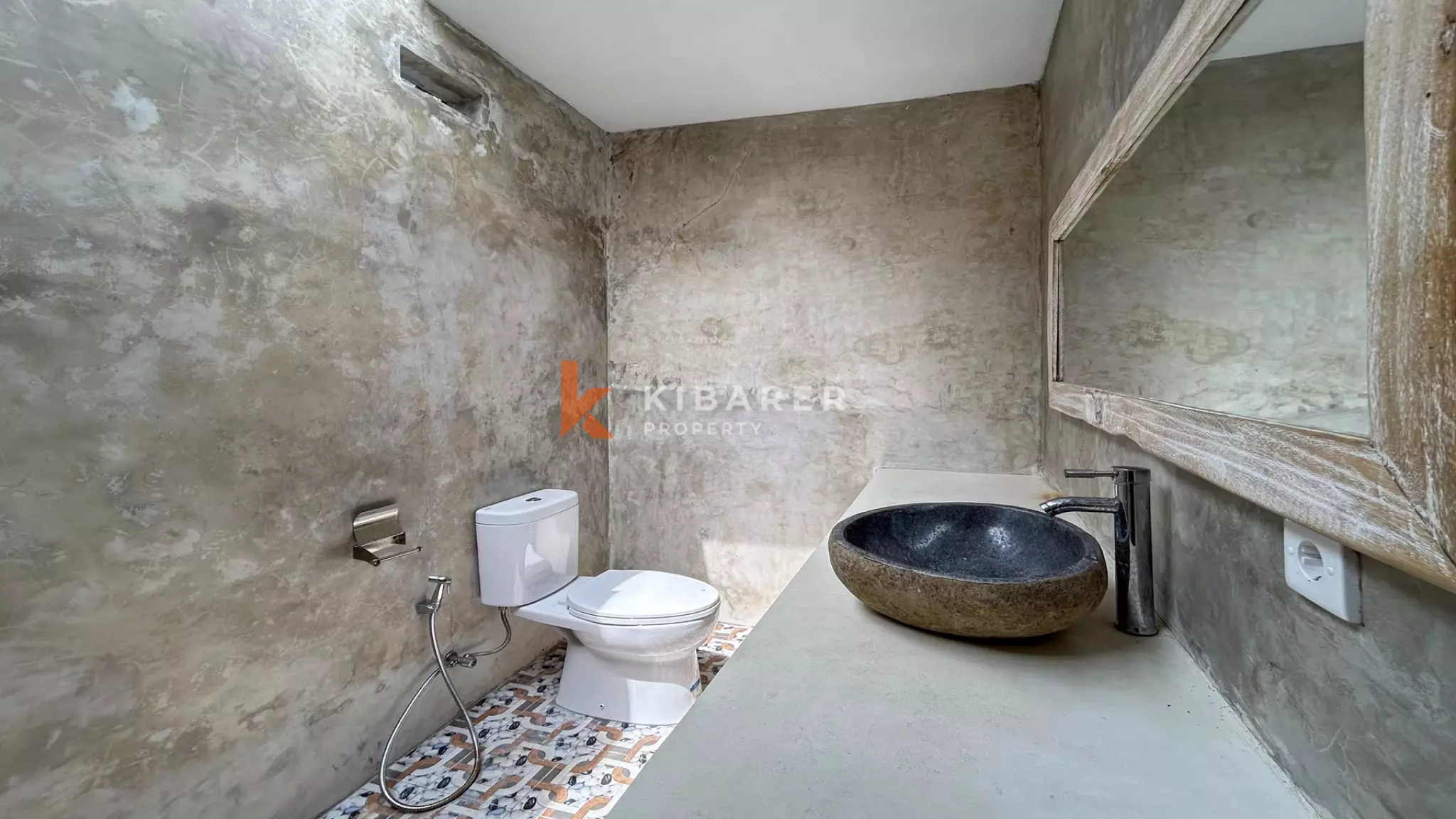 Villa confortable de deux chambres avec séjour fermé à Canggu