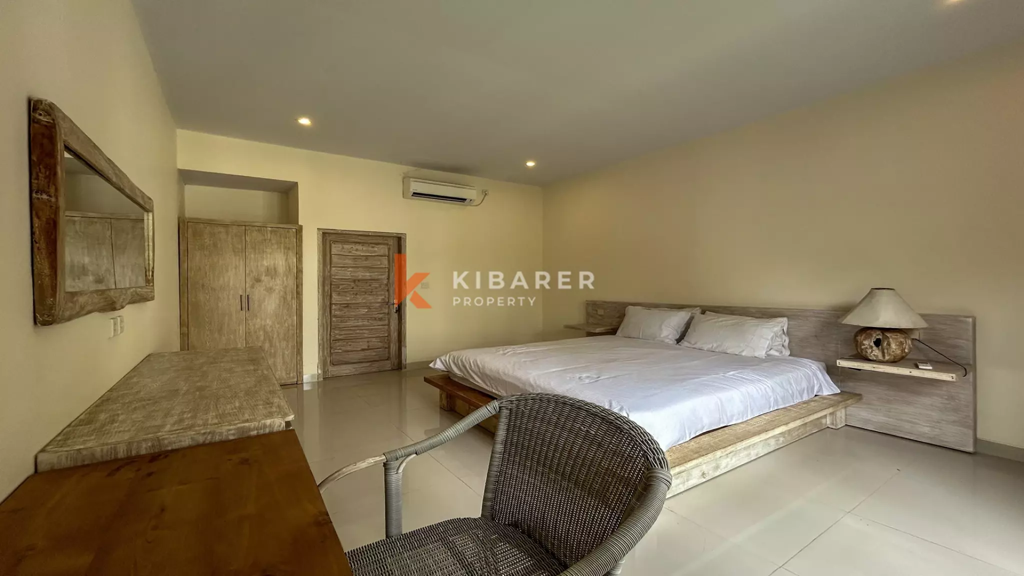 Villa confortable de deux chambres avec séjour fermé à Canggu