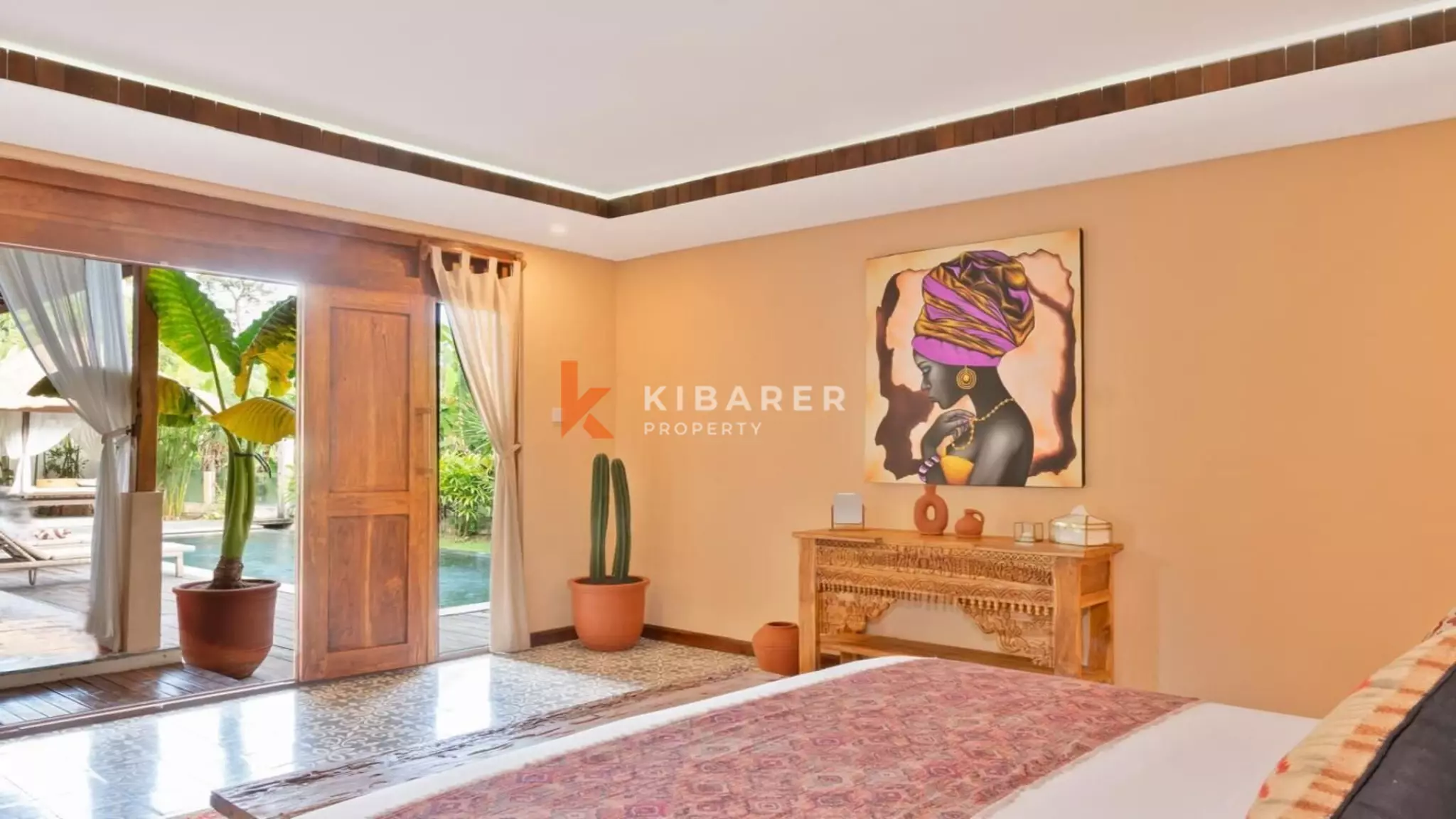 Serene Moroccan-Influenced Two-Bedroom Open Living Villa in Prime Batu Belig