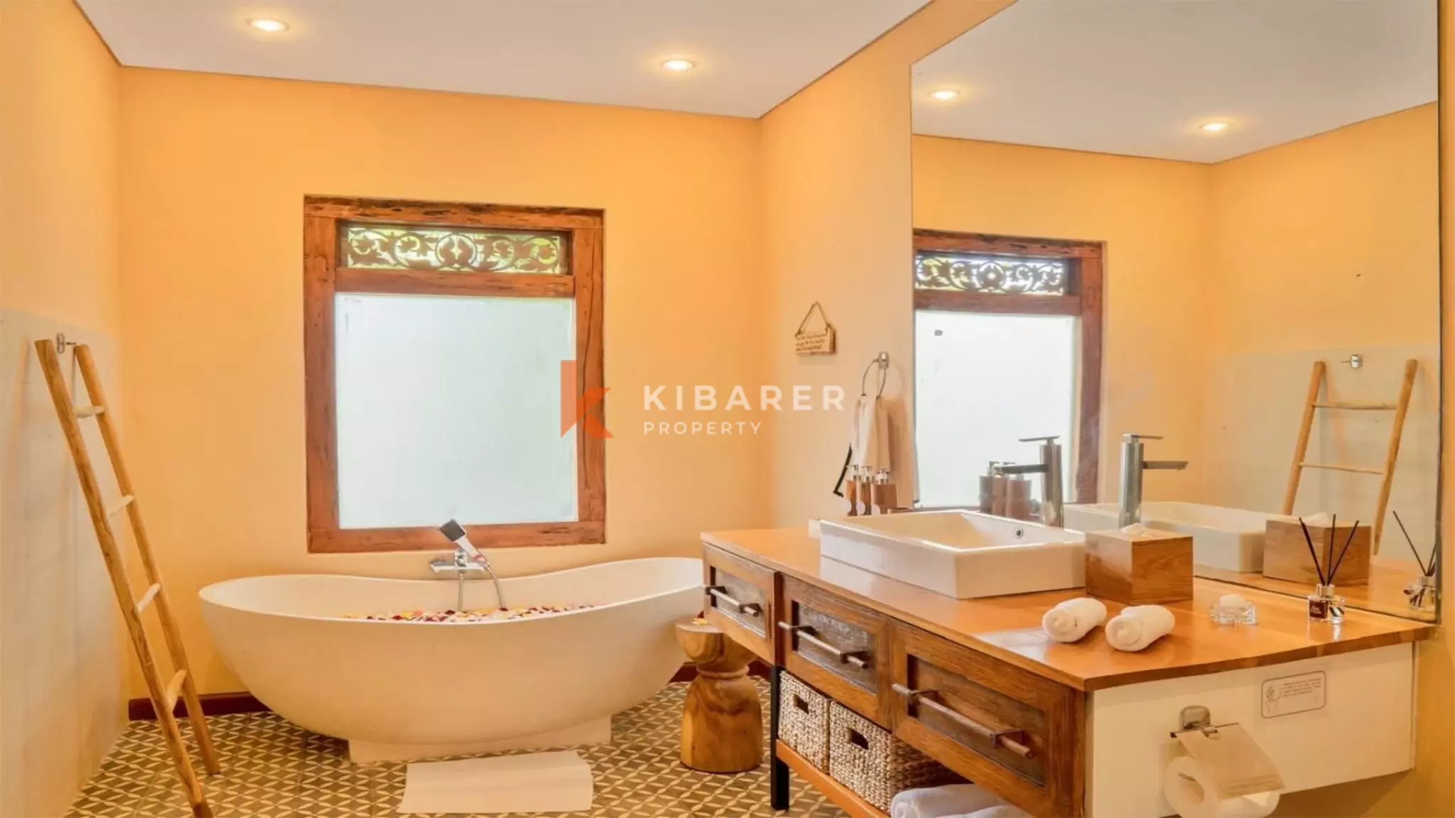 Serene Moroccan-Influenced Two-Bedroom Open Living Villa in Prime Batu Belig