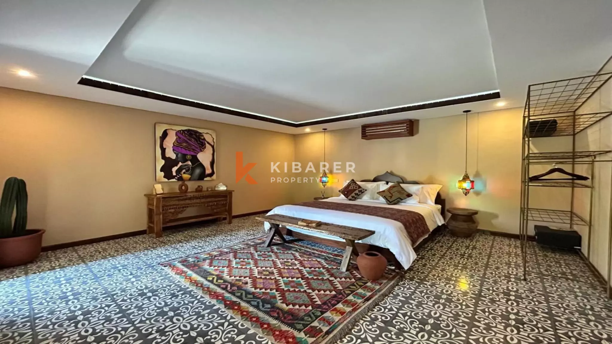 Serene Moroccan-Influenced Two-Bedroom Open Living Villa in Prime Batu Belig