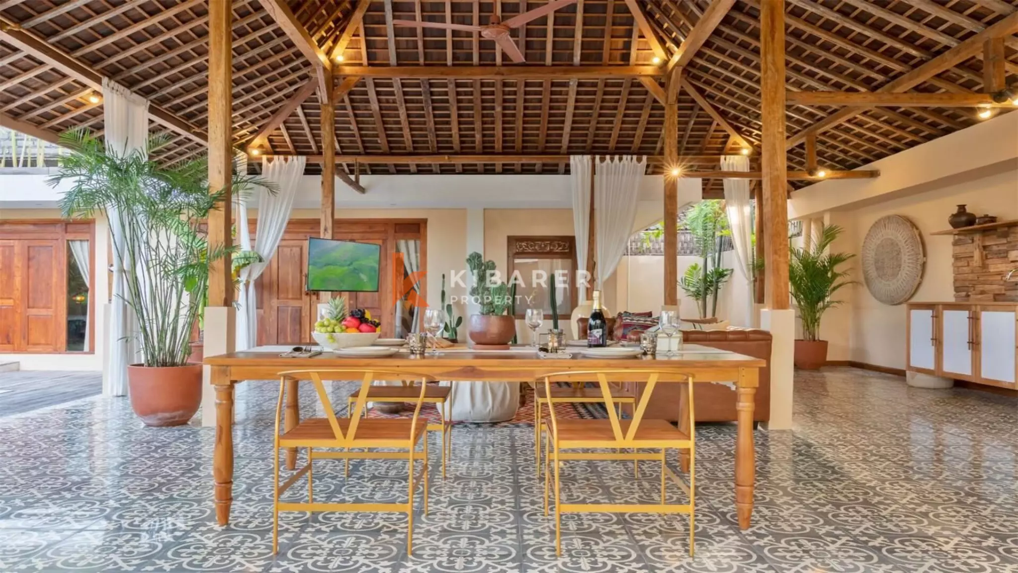 Serene Moroccan-Influenced Two-Bedroom Open Living Villa in Prime Batu Belig