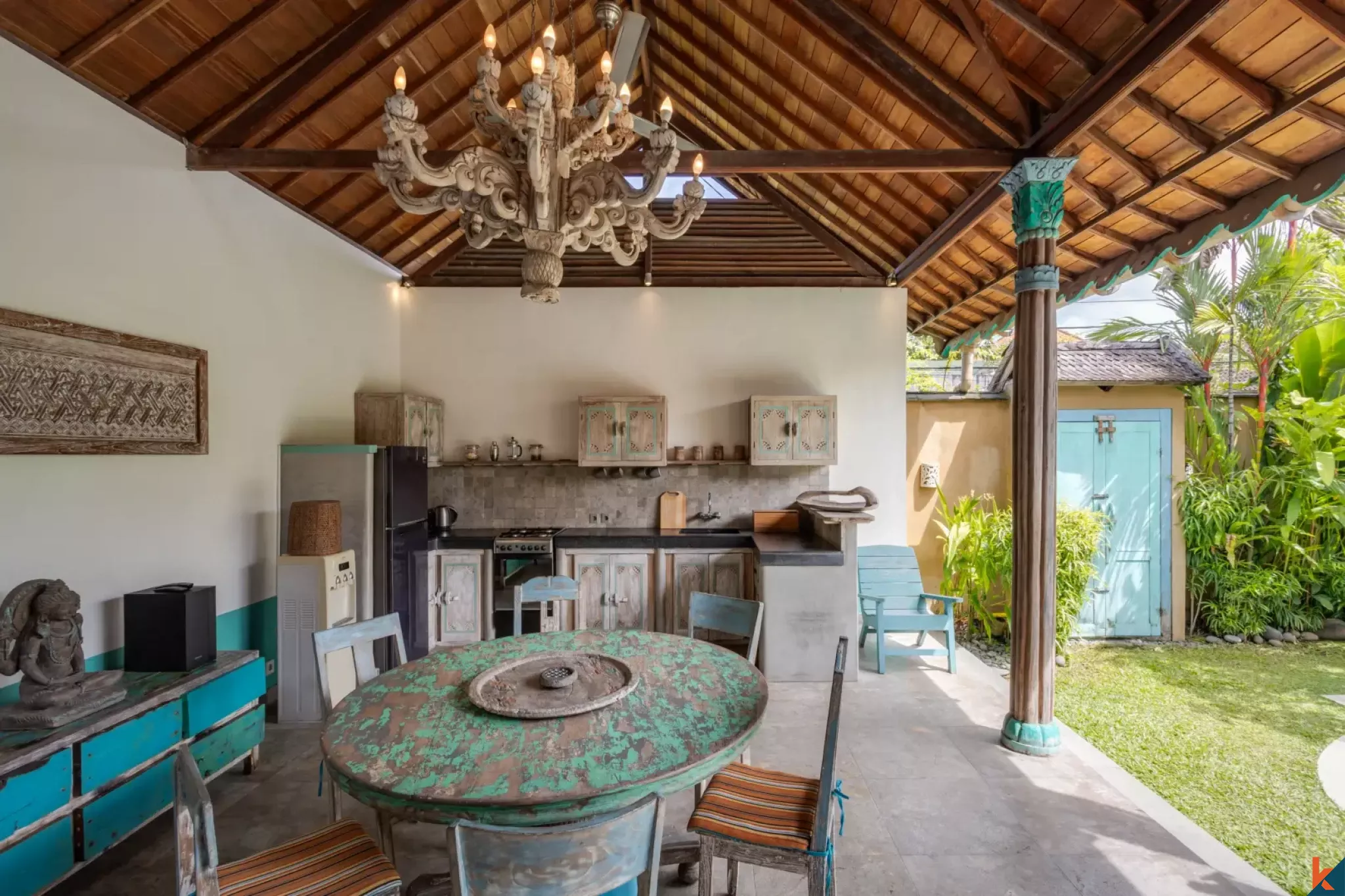 Charming Balinese Three Bedroom Villa for Lease in Central Drupadi