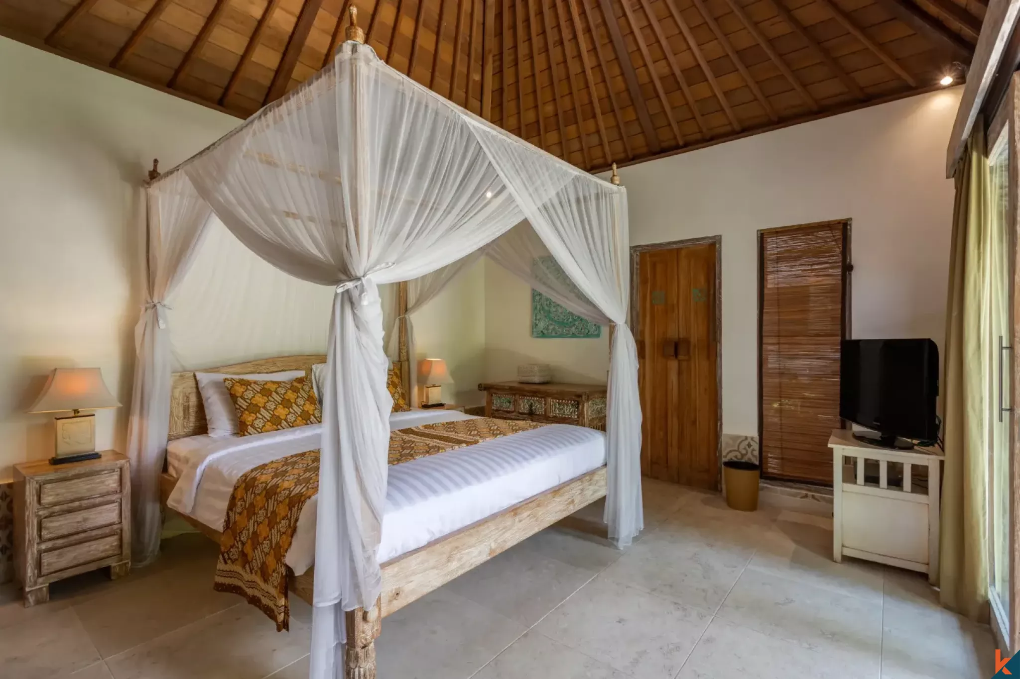 Charming Balinese Three Bedroom Villa for Lease in Central Drupadi