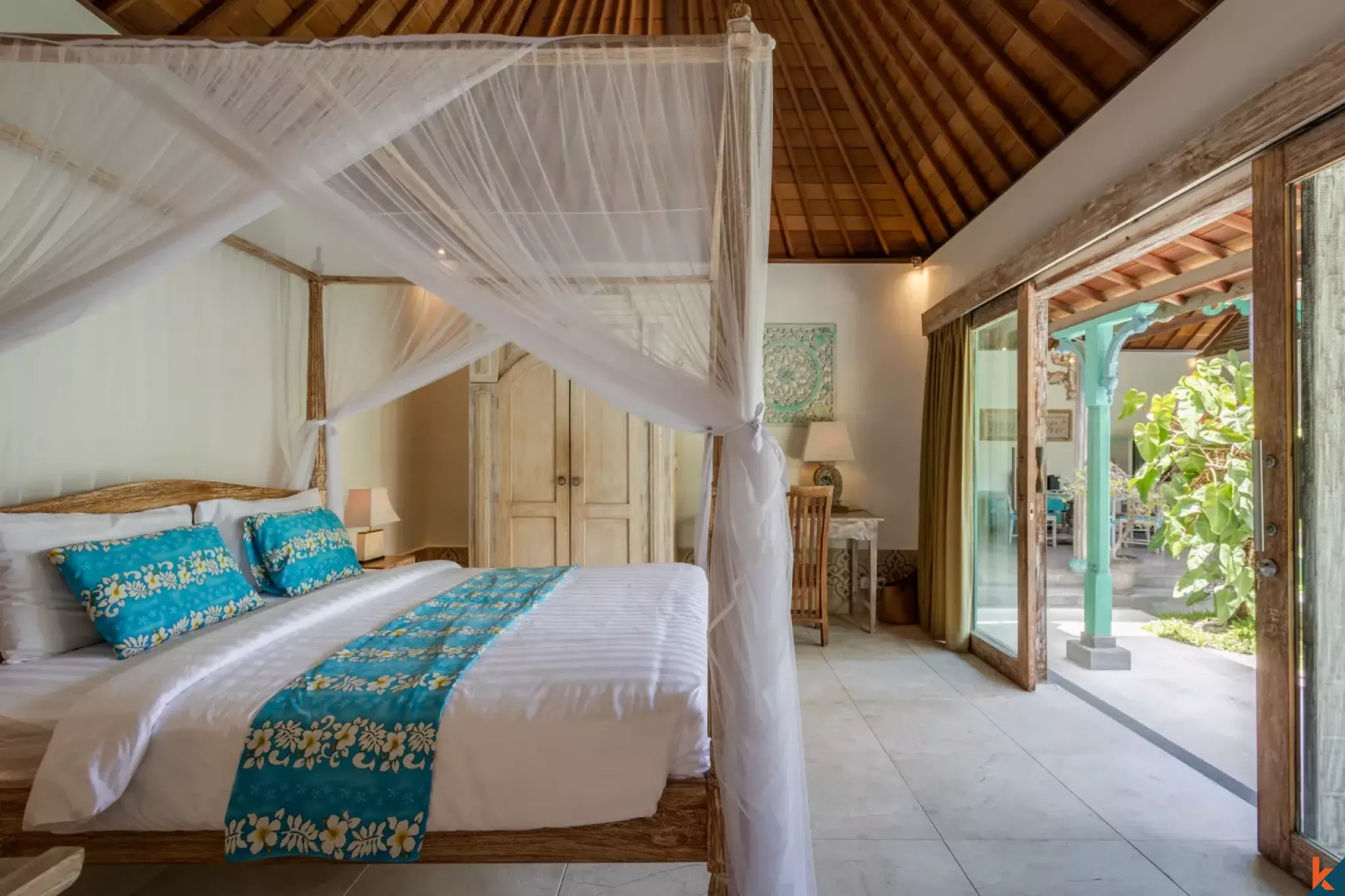 Charming Balinese Three Bedroom Villa for Lease in Central Drupadi