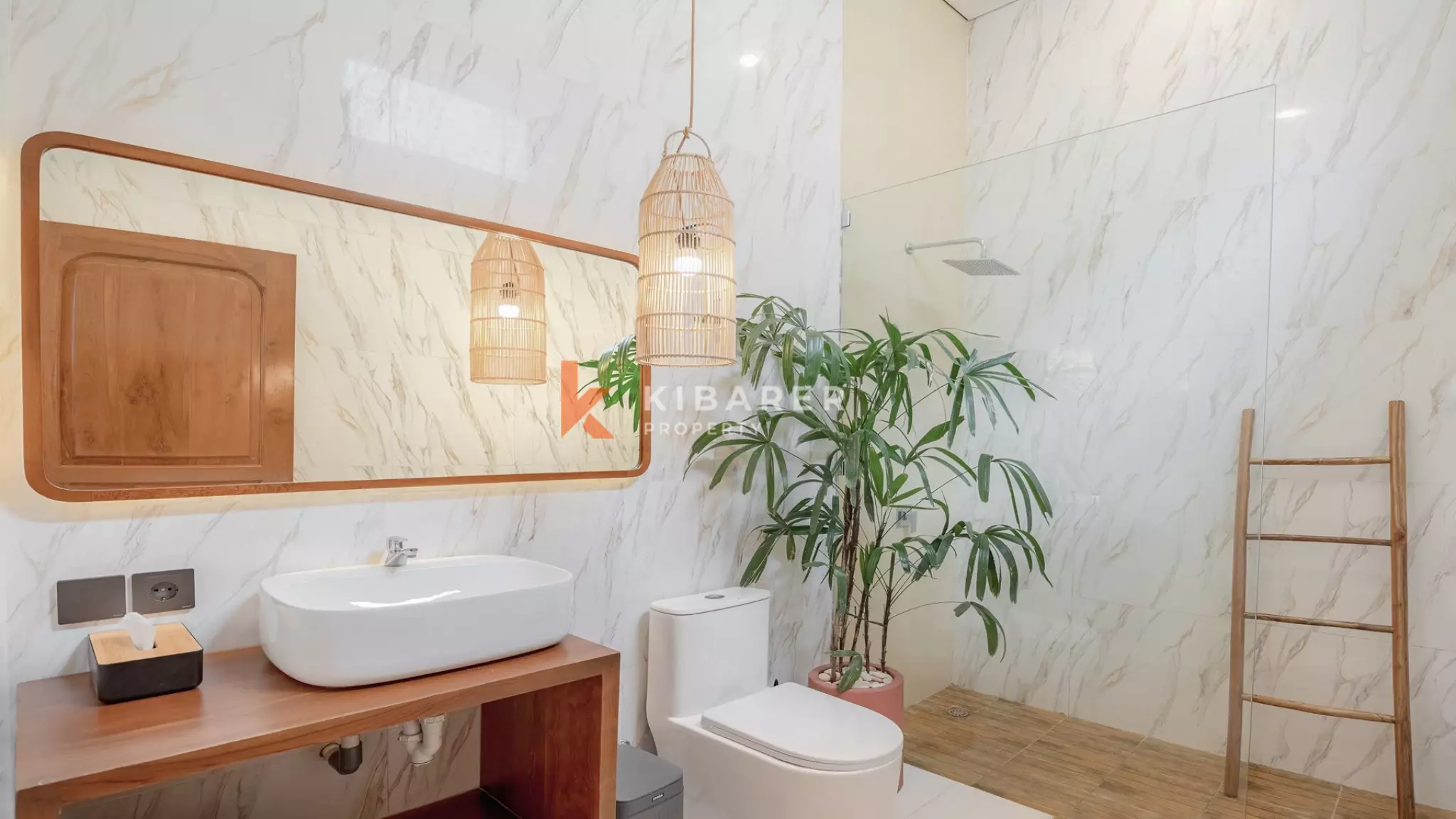 Minimalist Modern Two-Bedroom Villa with Sunken Living Room in Berawa