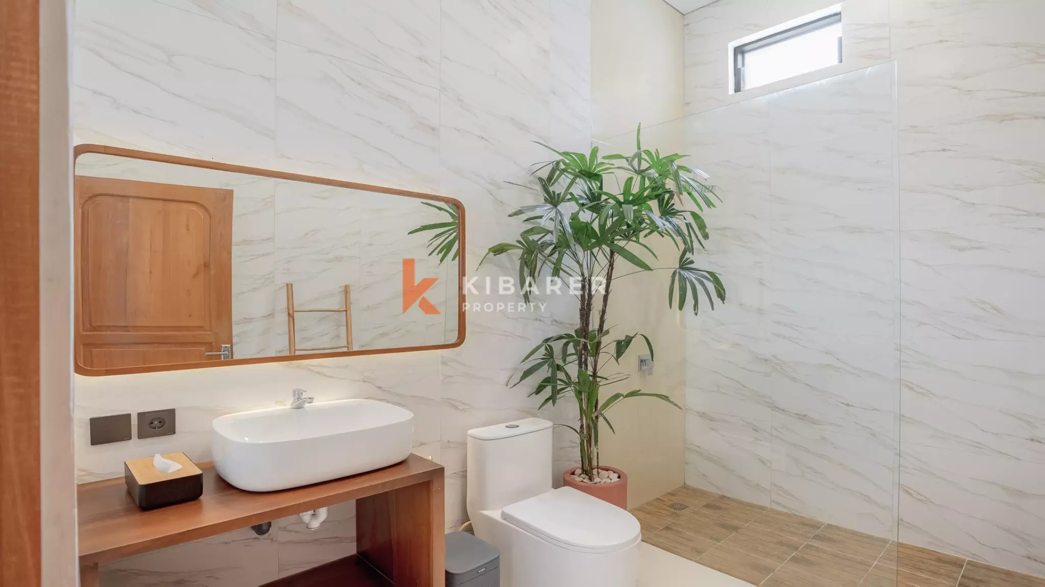 Minimalist Modern Two-Bedroom Villa with Sunken Living Room in Berawa