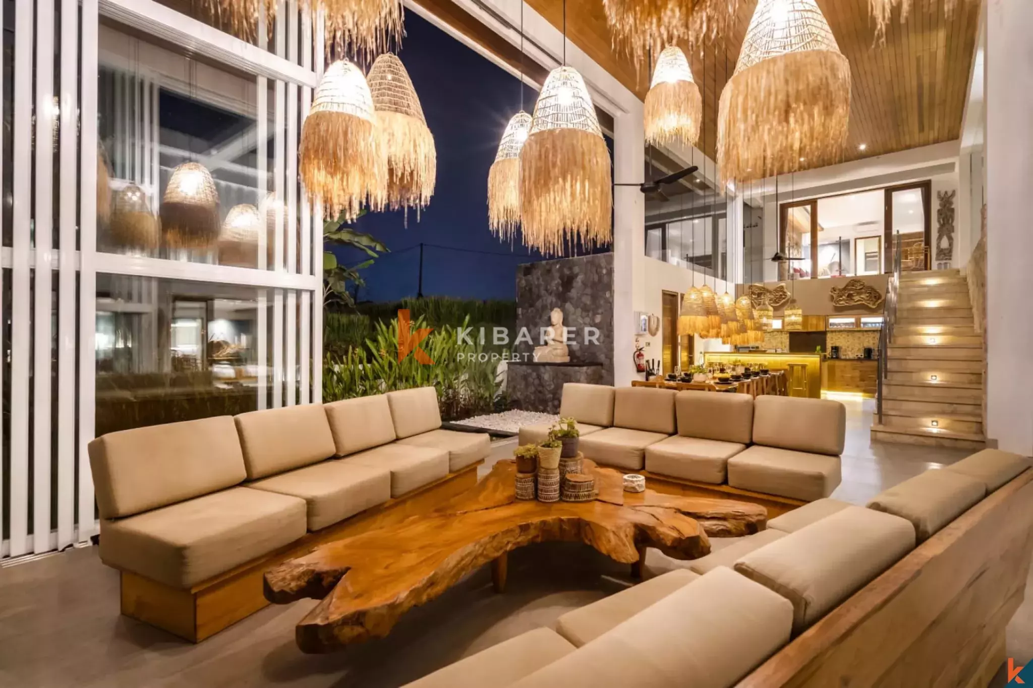 Jungle Majesty - Vila Mewah Enam Kamar Tidur dengan Kolam Renang Bergaya Resor di Ubud