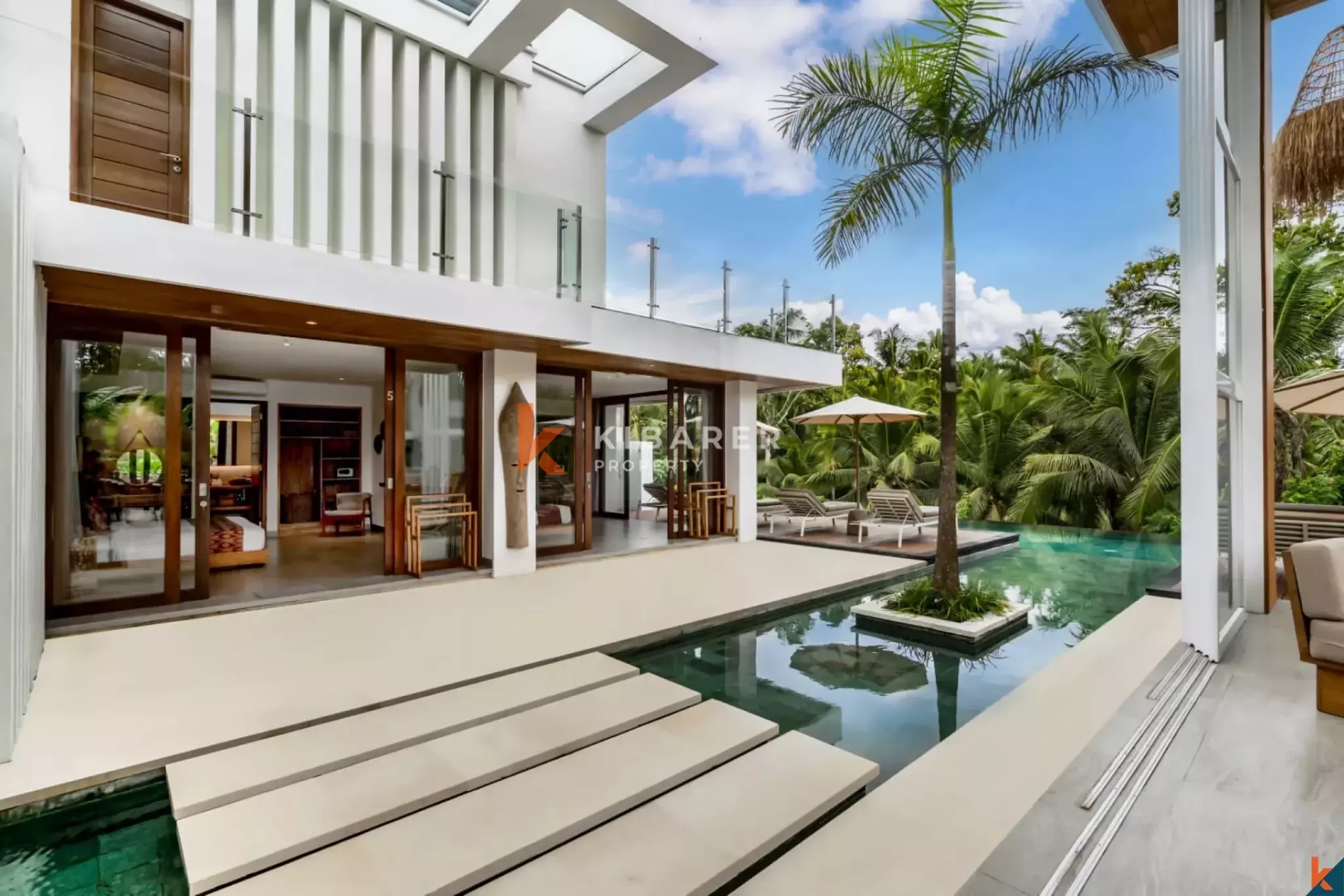 Jungle Majesty - Vila Mewah Enam Kamar Tidur dengan Kolam Renang Bergaya Resor di Ubud