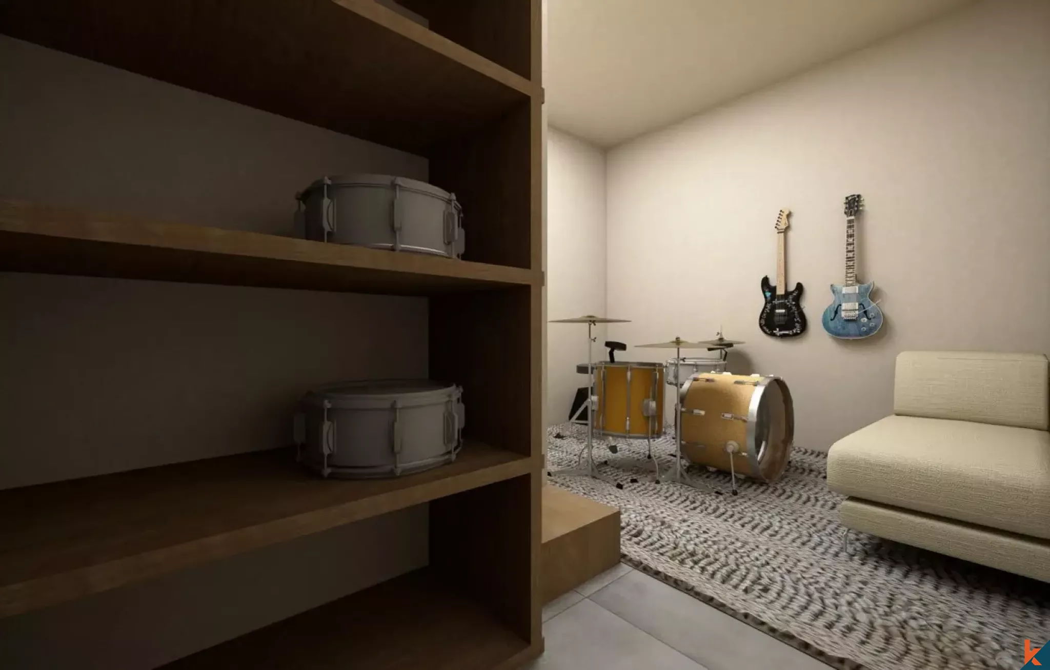 Upcoming Ocean View Three Bedroom Villa for Lease in Uluwatu (delivered in February 2026)