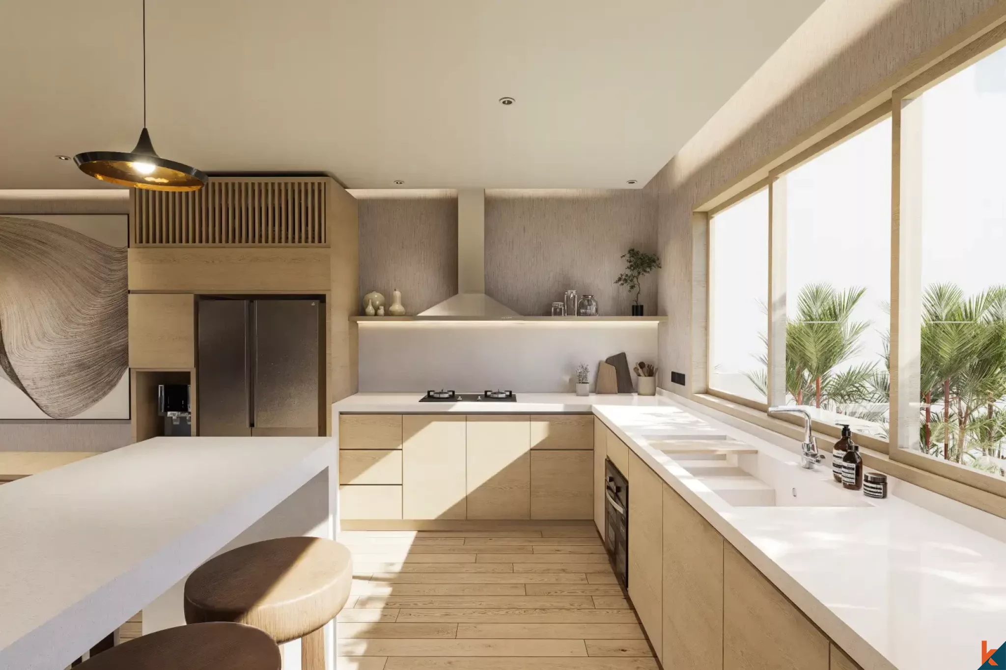 Upcoming Ocean View Three Bedroom Villa for Lease in Uluwatu (delivered in February 2026)