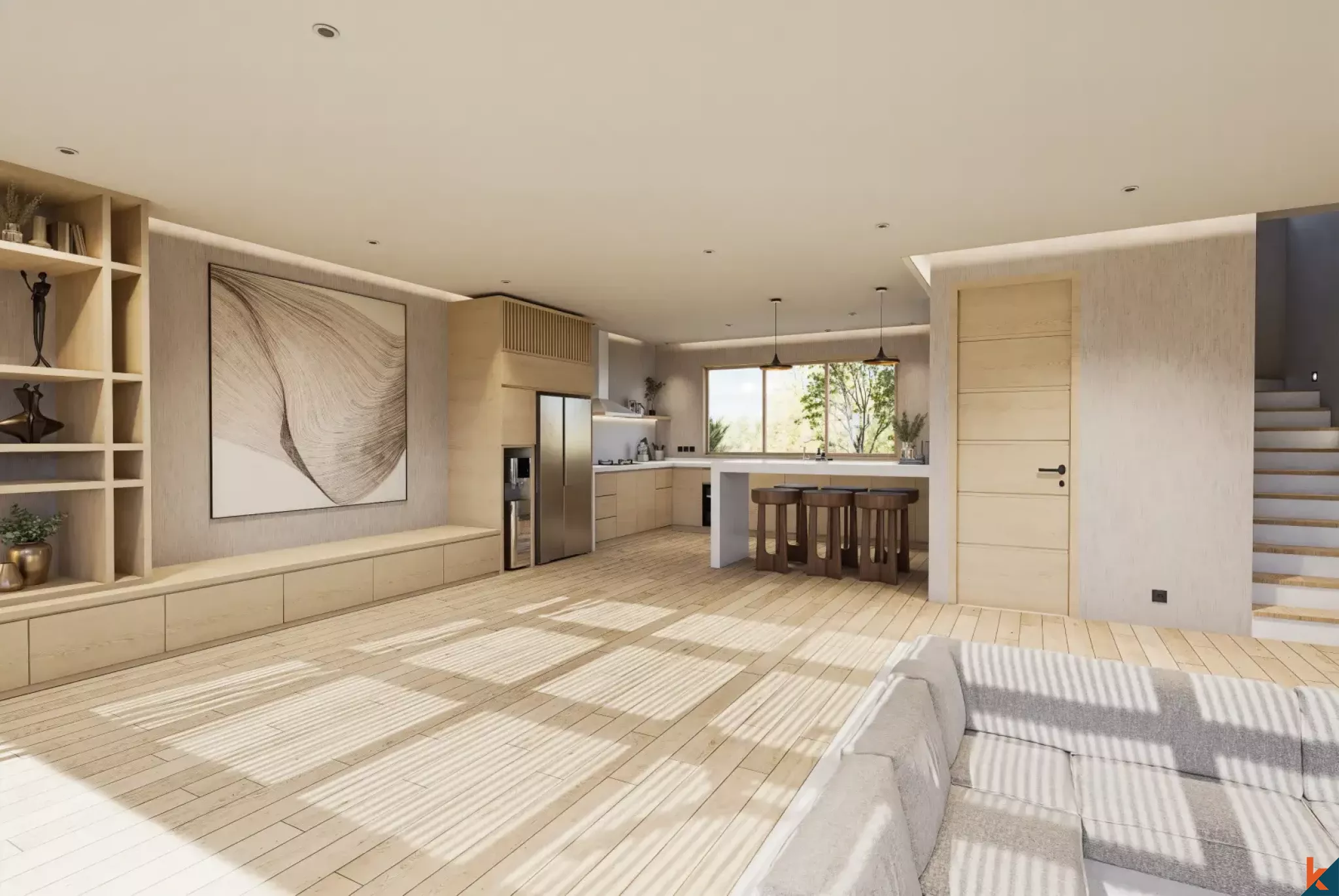 Upcoming Ocean View Three Bedroom Villa for Lease in Uluwatu (delivered in February 2026)