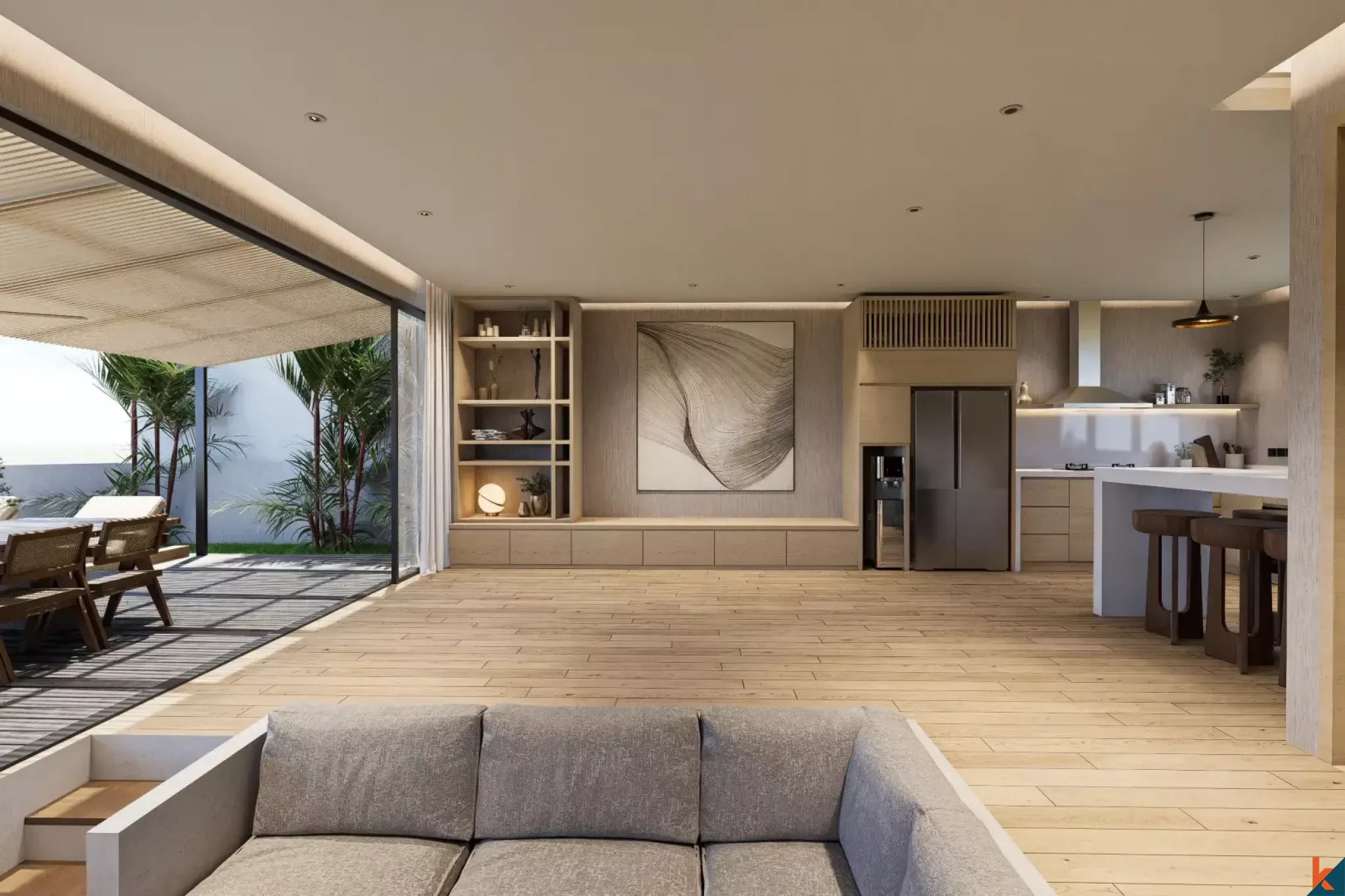 Upcoming Ocean View Three Bedroom Villa for Lease in Uluwatu (delivered in February 2026)