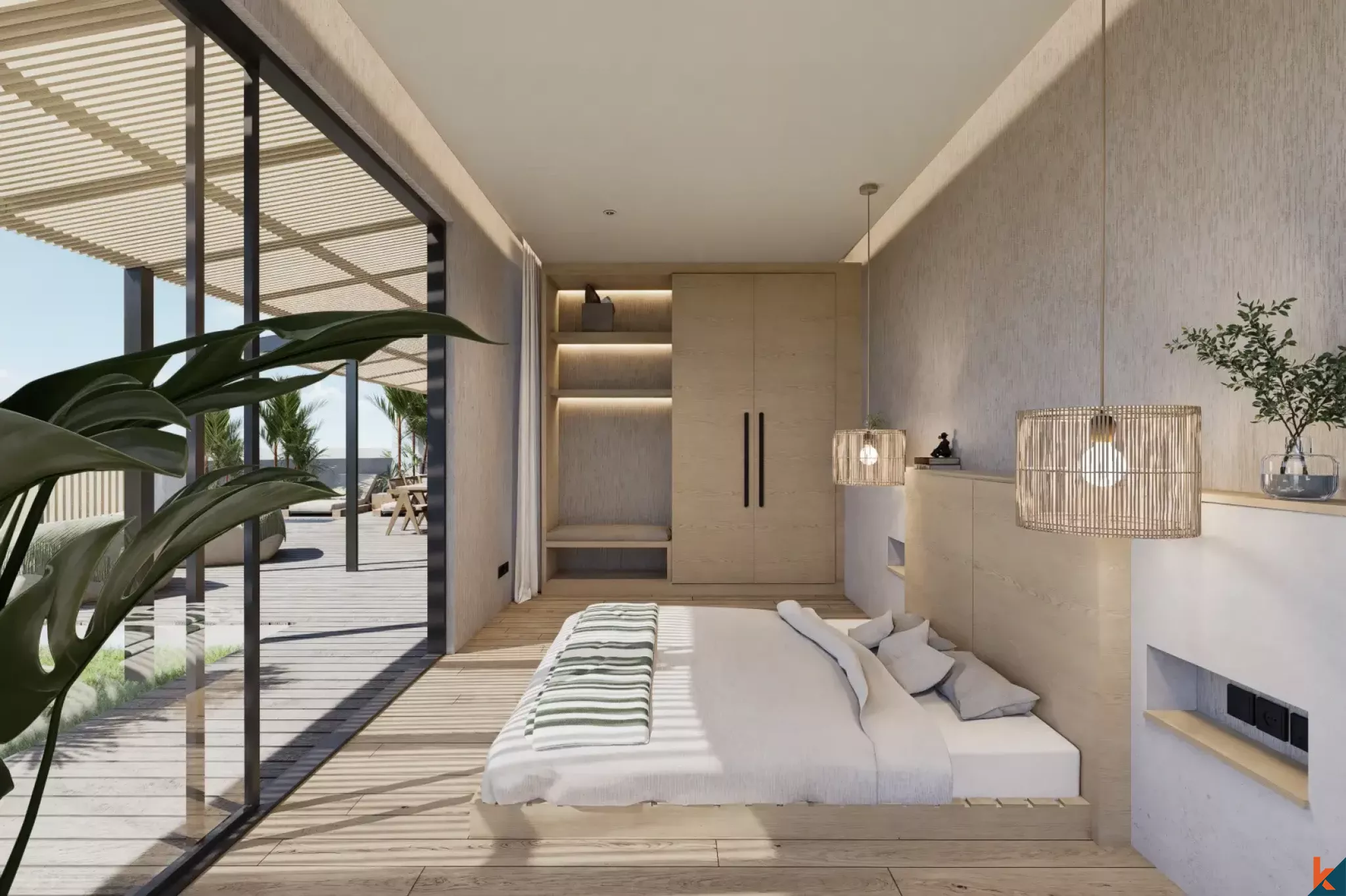 Upcoming Ocean View Three Bedroom Villa for Lease in Uluwatu (delivered in February 2026)