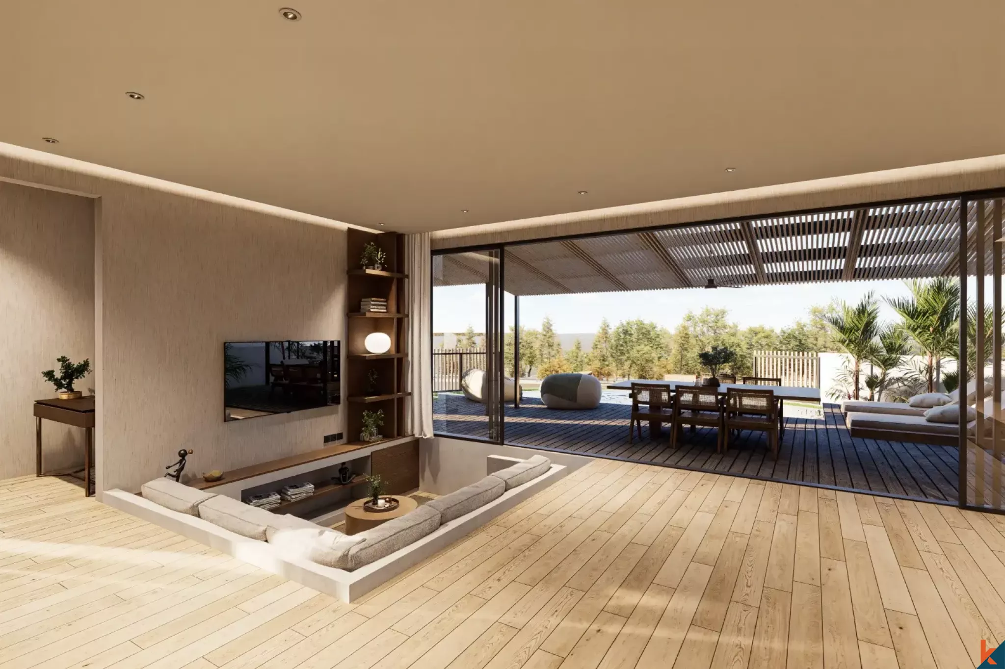 Upcoming Ocean View Three Bedroom Villa for Lease in Uluwatu (delivered in February 2026)