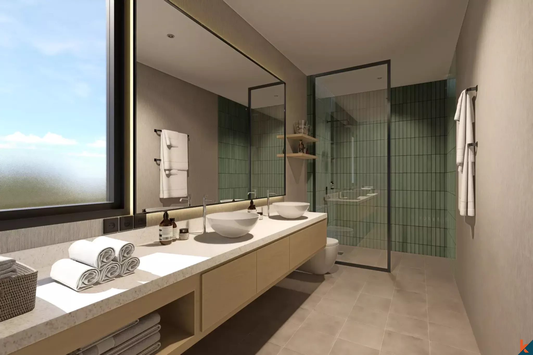 Upcoming Ocean View Three Bedroom Villa for Lease in Uluwatu (delivered in February 2026)