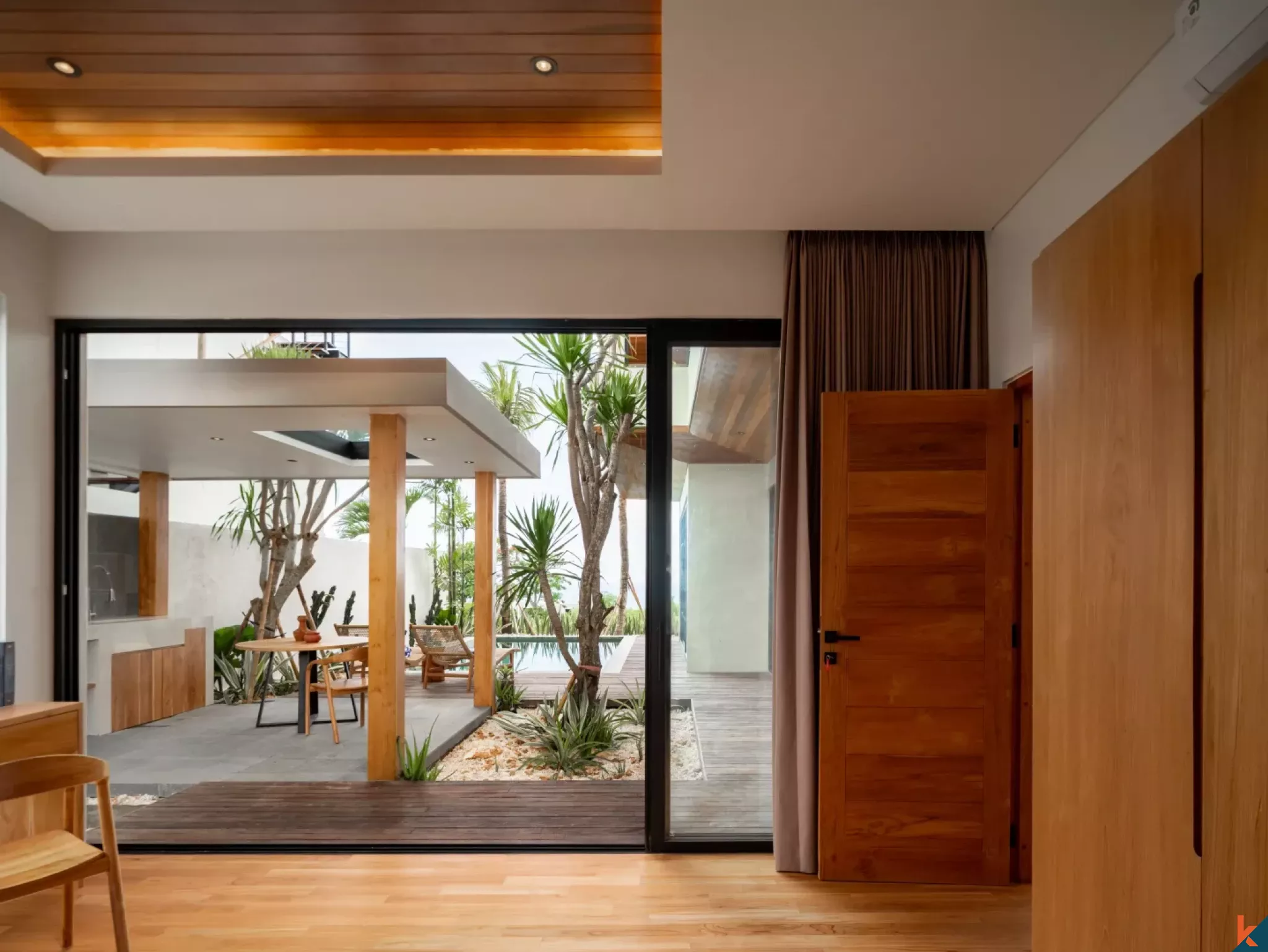 Brand new modern ocean views three bedroom real estate in Uluwatu